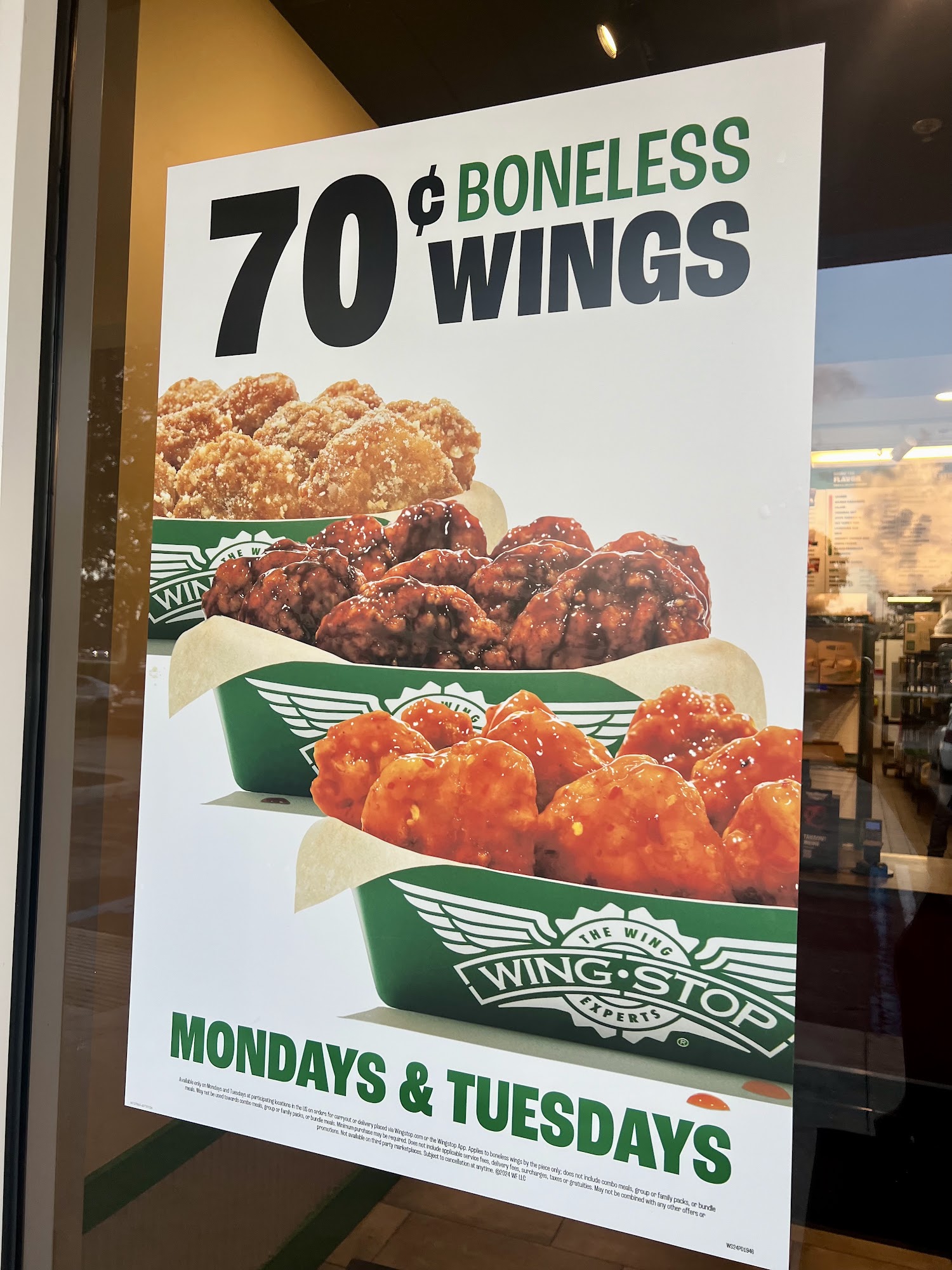Wingstop Menu