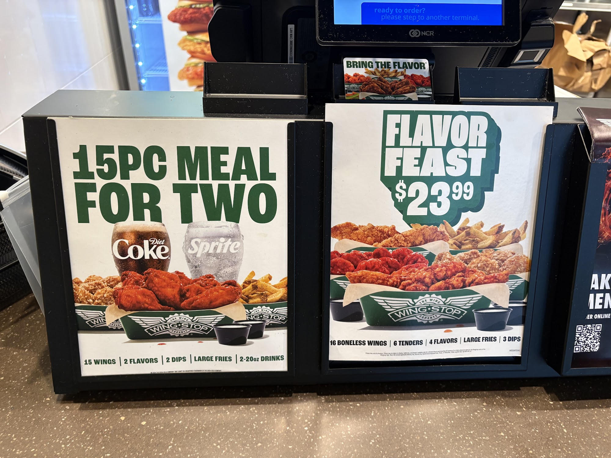 Wingstop Menu