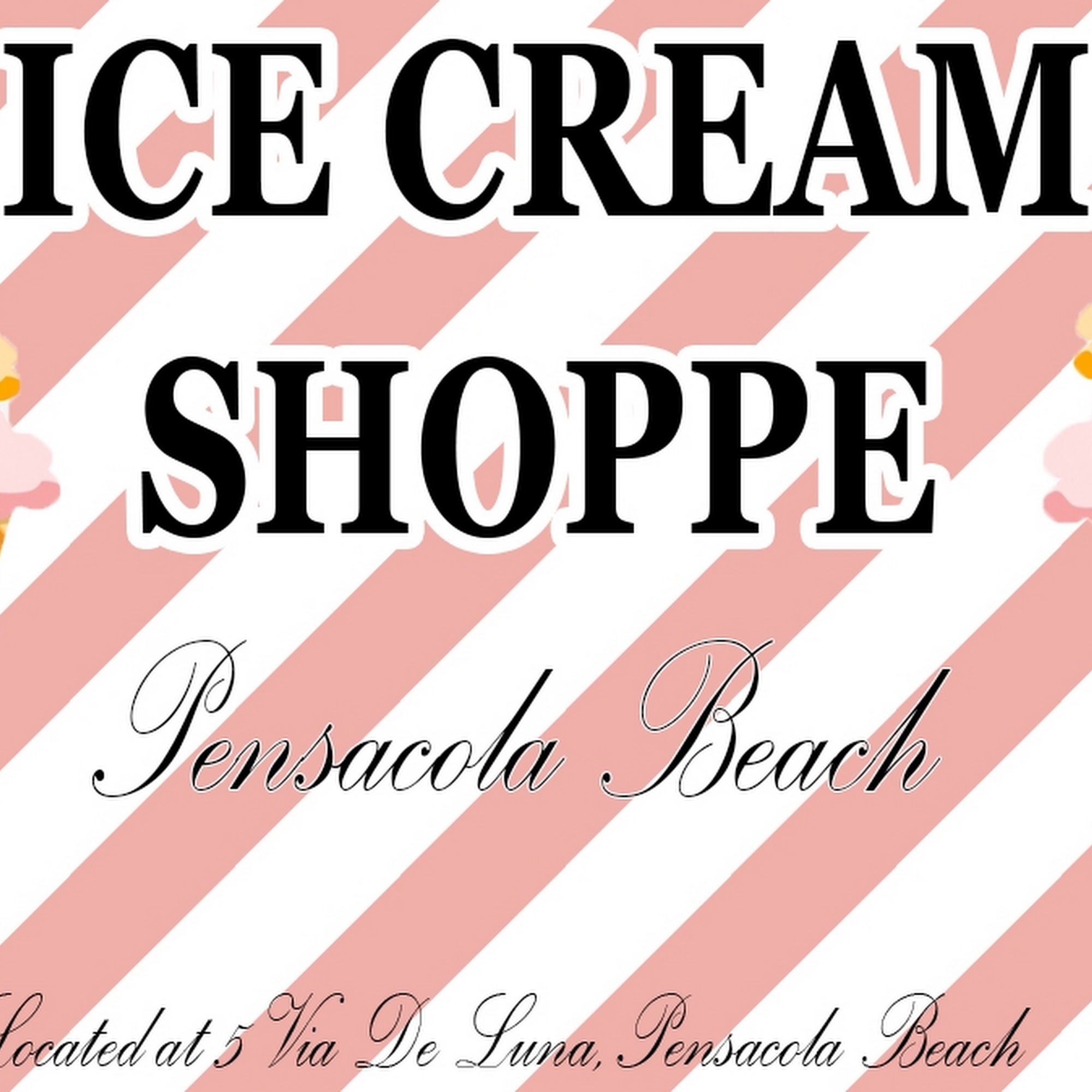 Ice Cream Shoppe at Pensacola Beach Pensacola Beach