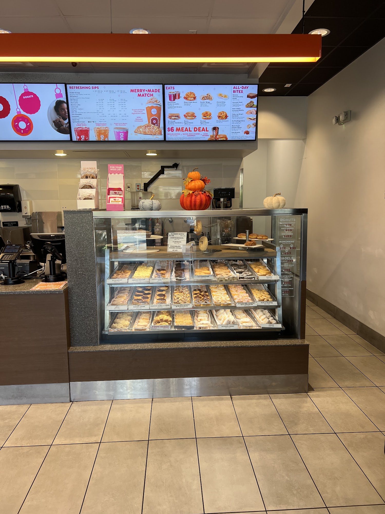 Dunkin' Menu
