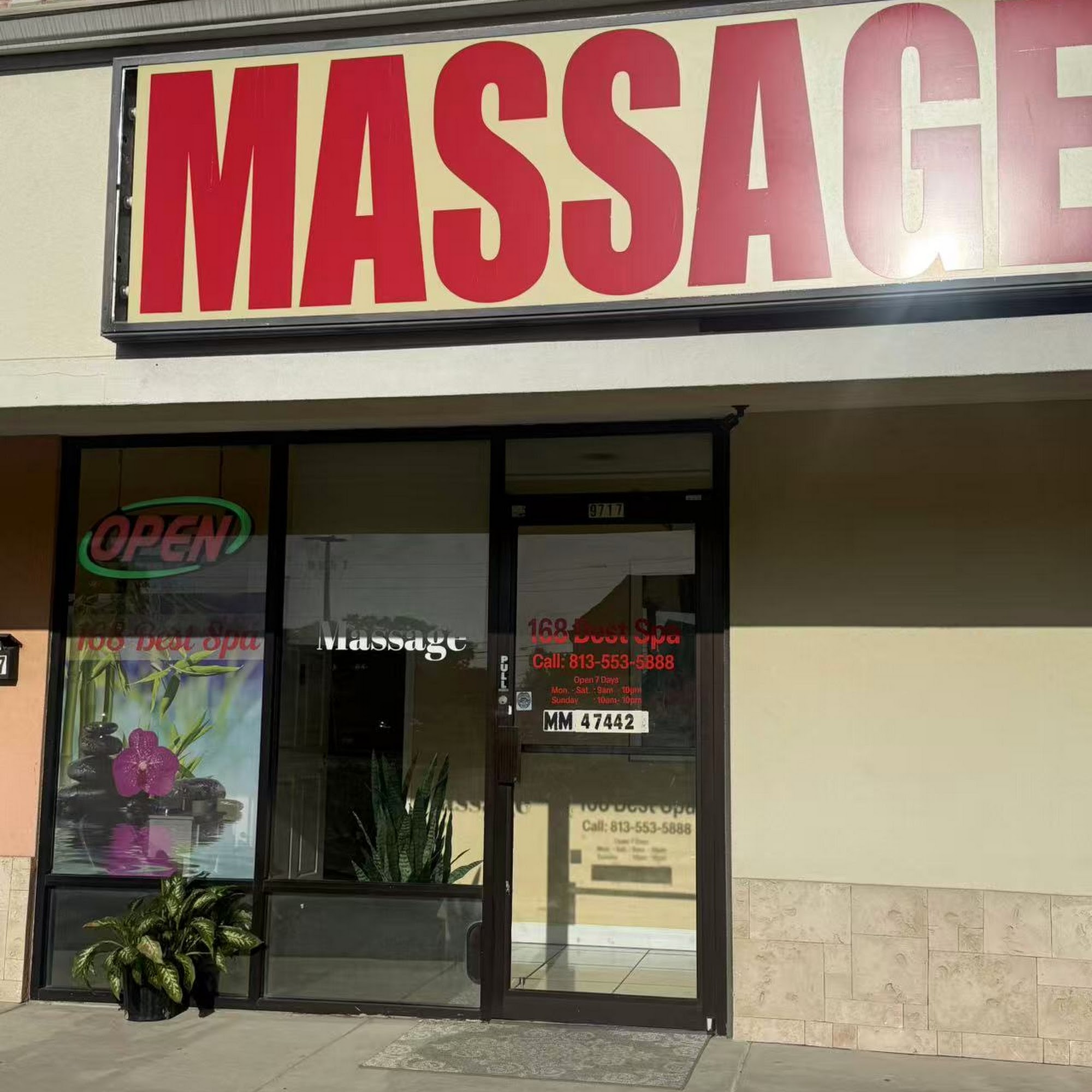 168 Best Spa 9717 66th St N, Pinellas Park Florida 33782