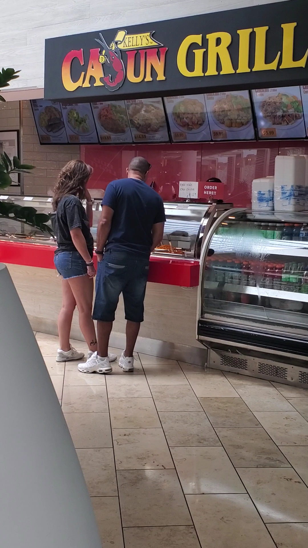 Kelly’s Cajun Grill Menu