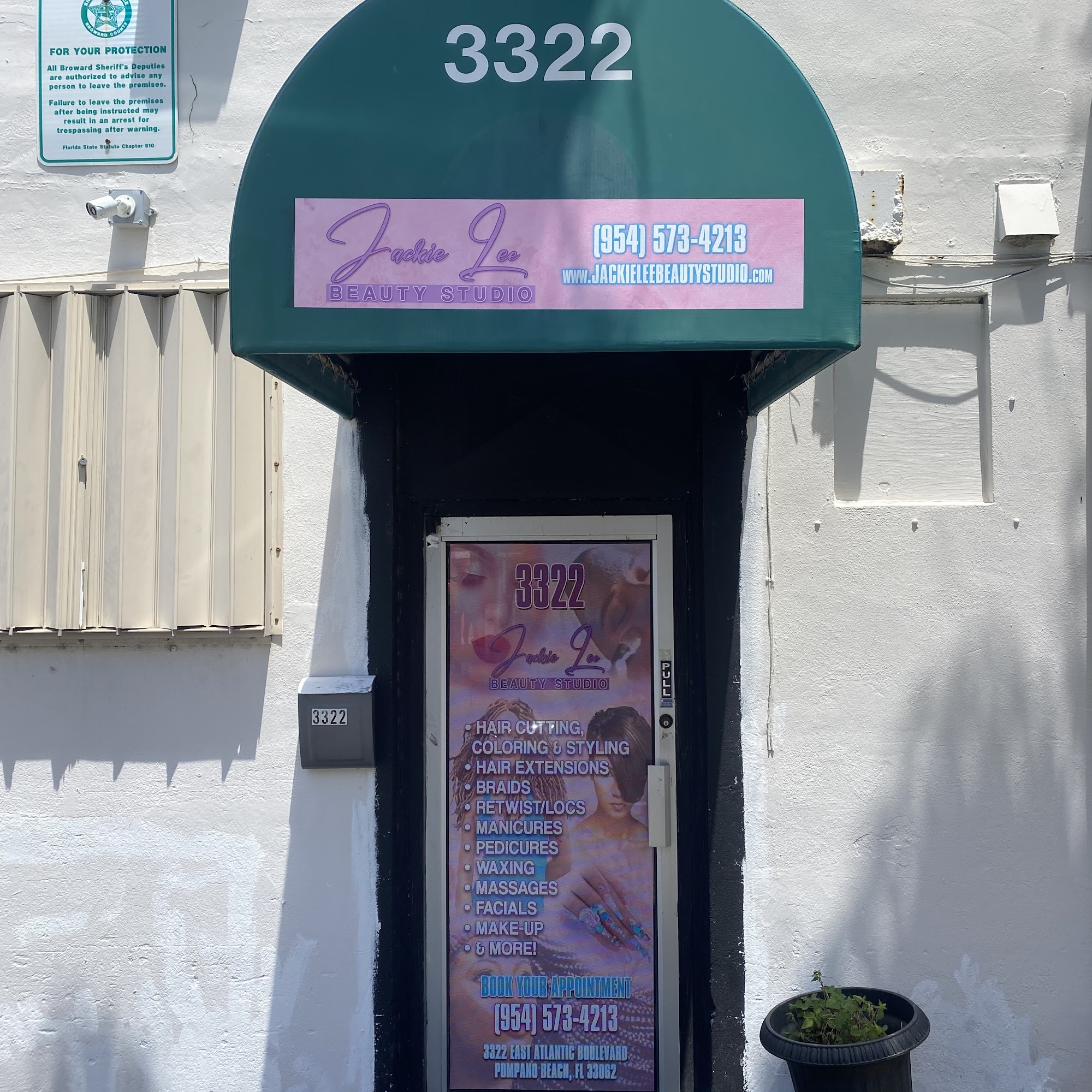 Jackie Lee Beauty Studio 1849 S Dixie Hwy, Pompano Beach Florida 33060