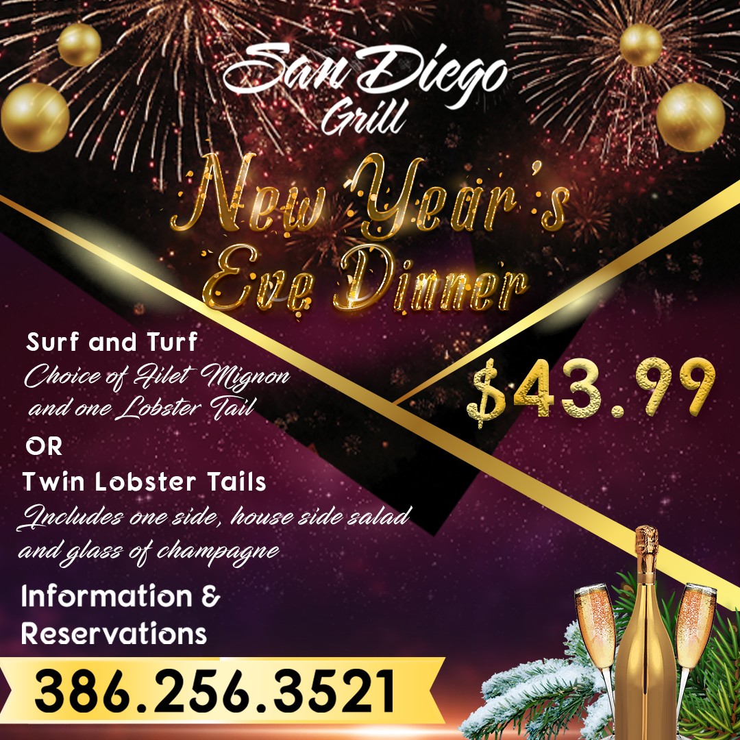 San Diego Grill | Port Orange Restaurant Port Orange