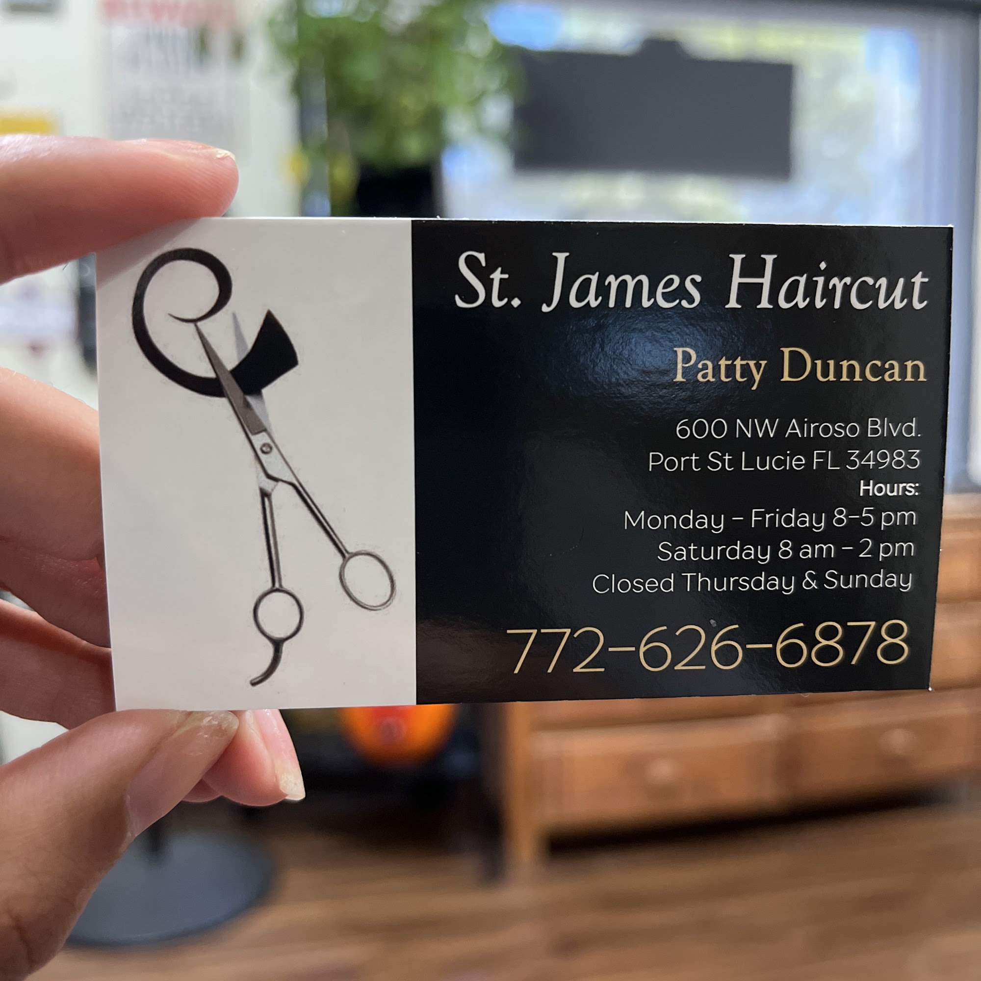 St James Haircut
