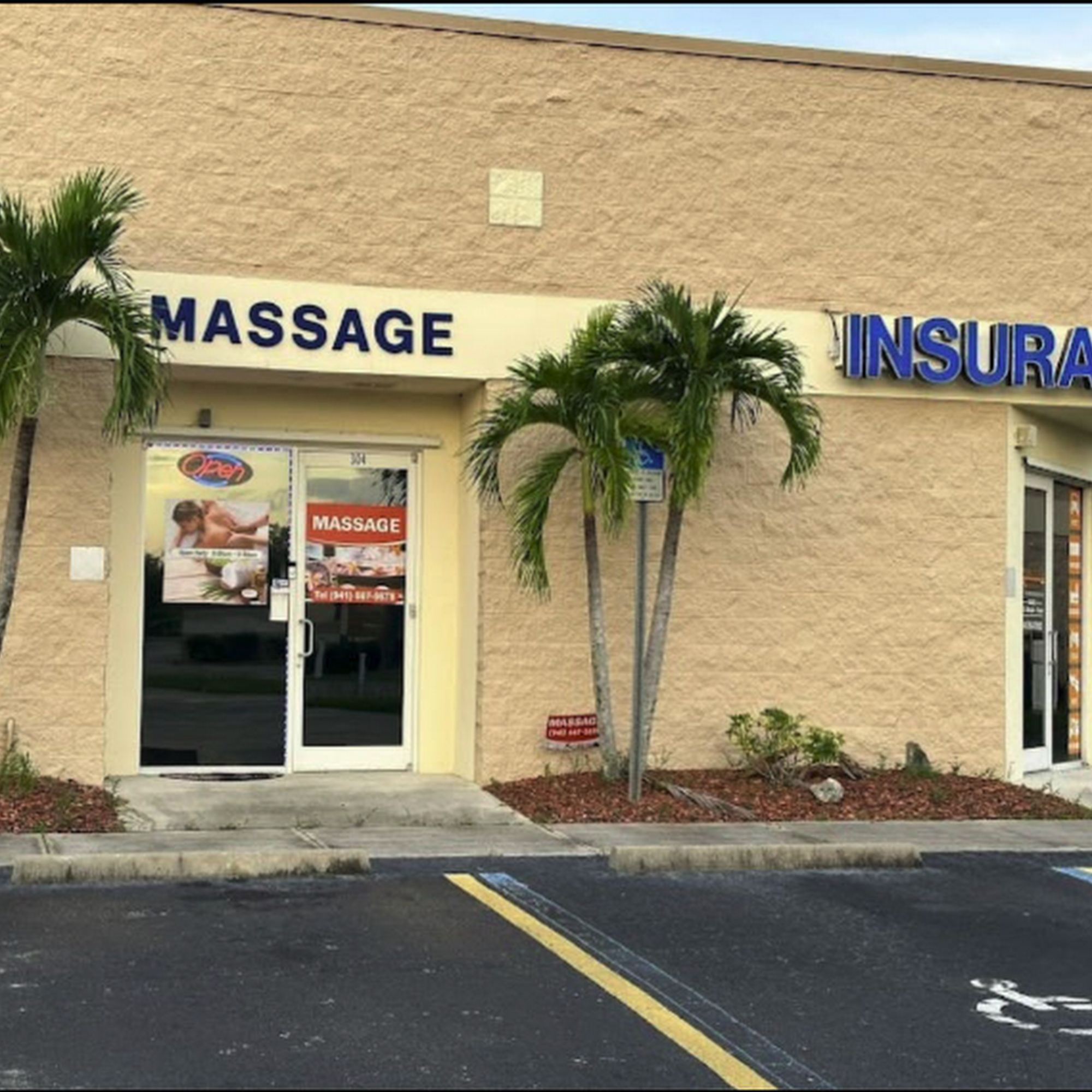 Sunshine massage spa 24630 Sandhill Blvd Unit 304, Punta Gorda Florida 33983
