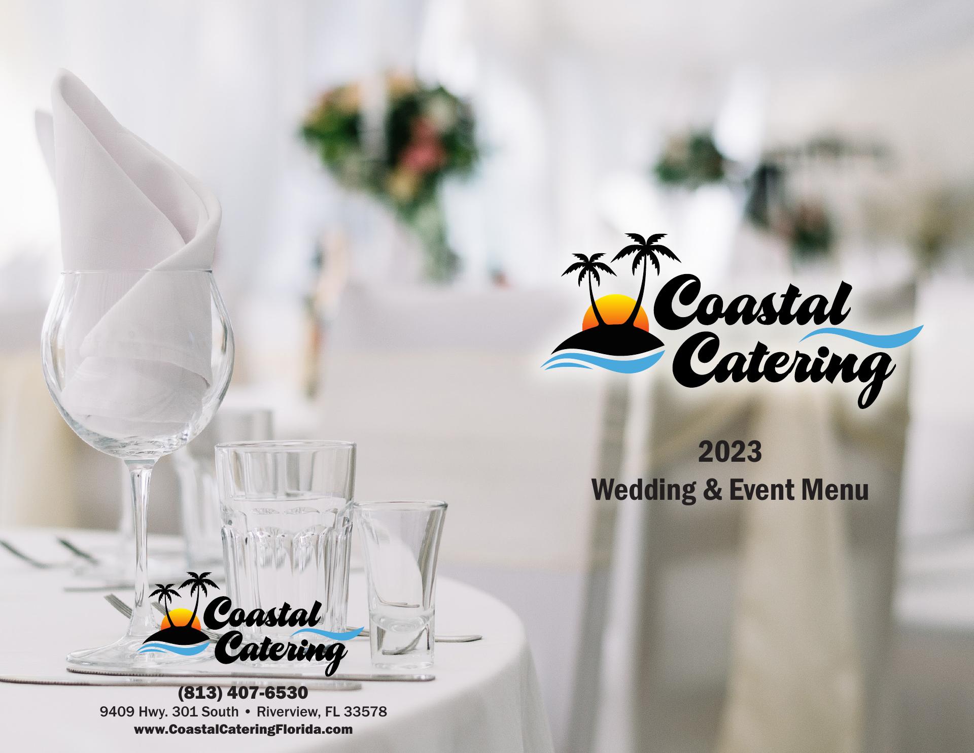 Coastal Catering Menu