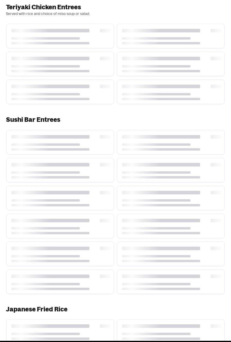 Moca Asian Cuisine Menu