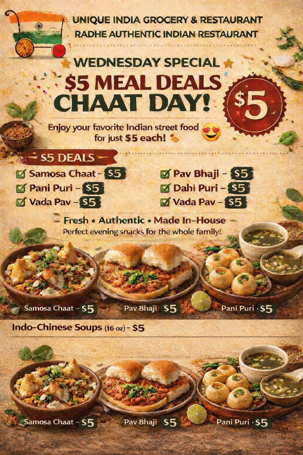 Radhe Authentic Indian Restaurant Riverview