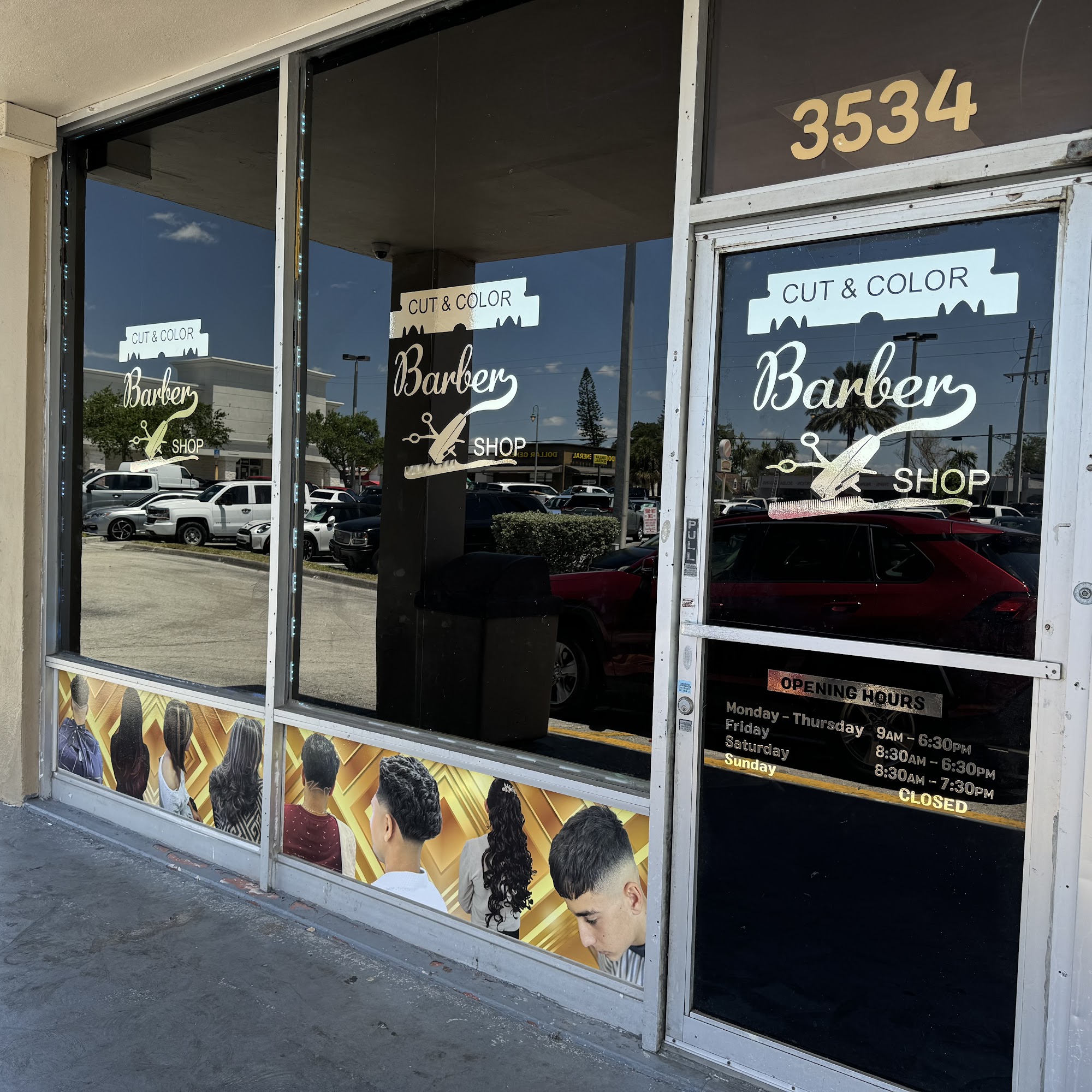 CUT and COLOR BARBERSHOP 3534 Broadway K, Riviera Beach Florida 33404