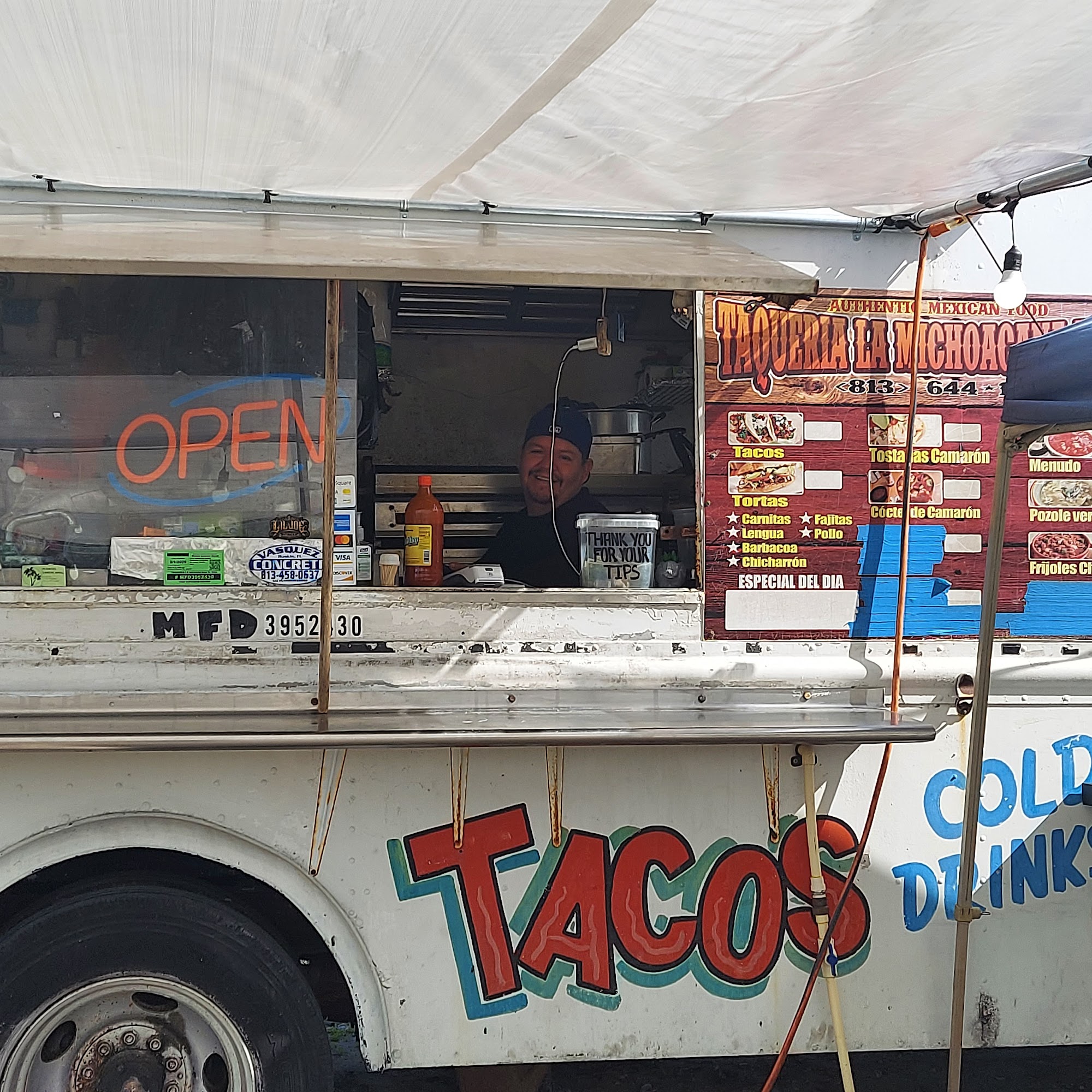 Taqueria la michoacana el bro Menu