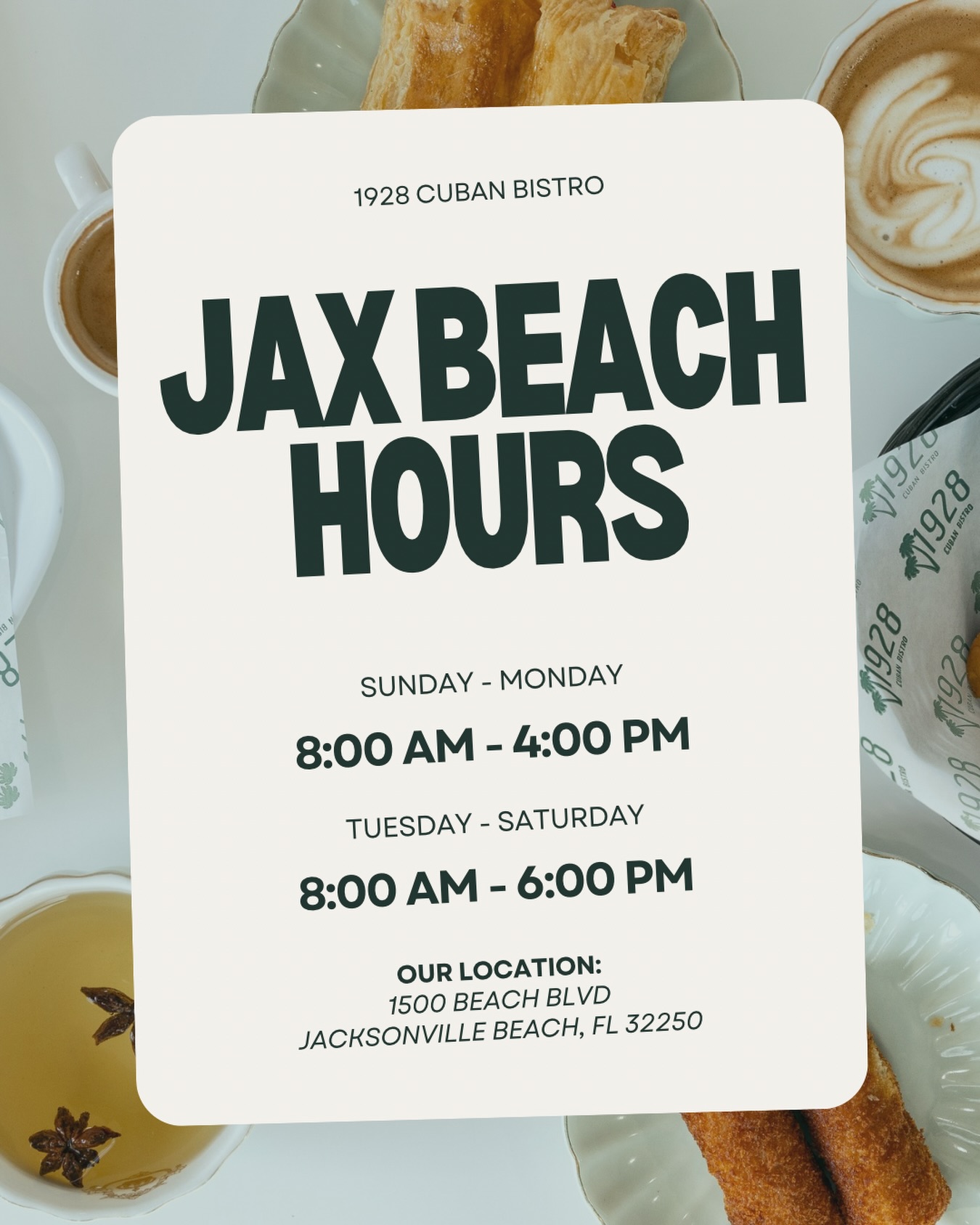 1928 Cuban Bistro - St. Johns Saint Johns