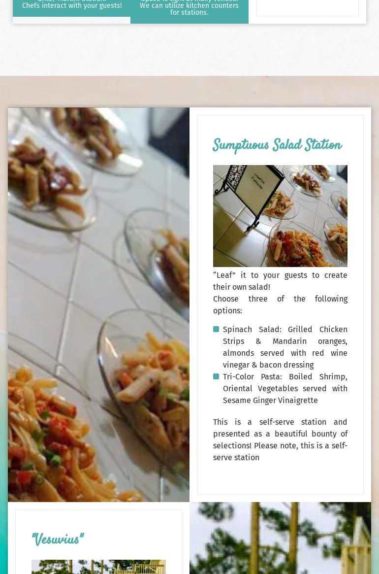 Emerald Coast Catering Gourmet To Go Menu