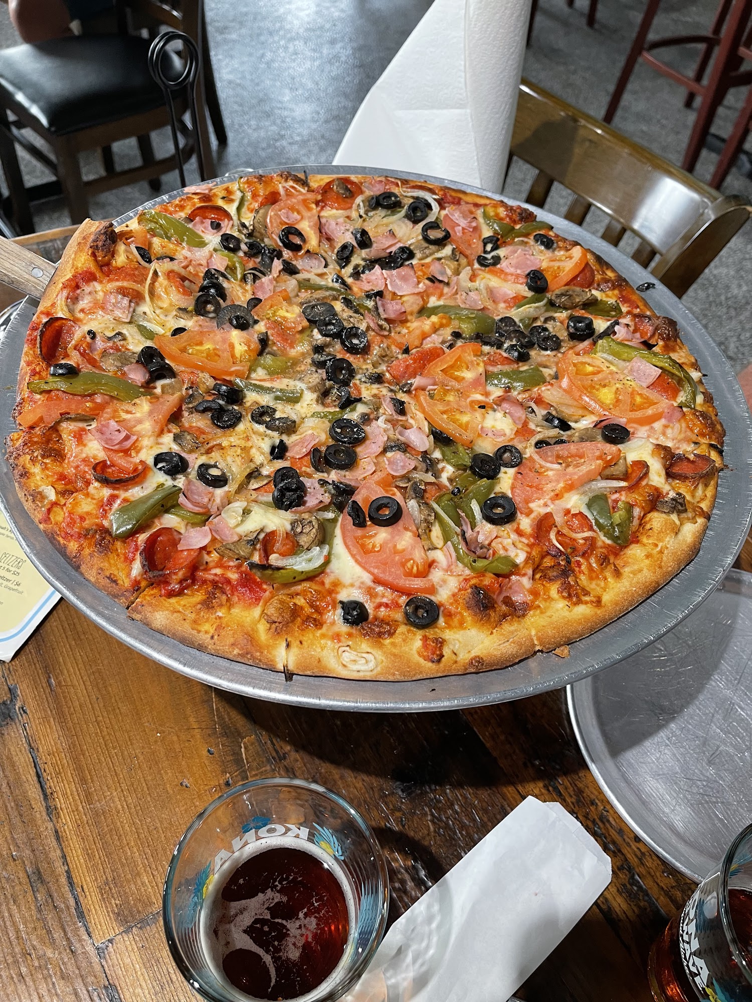 Lenny'z Pizza and Island Bar Menu