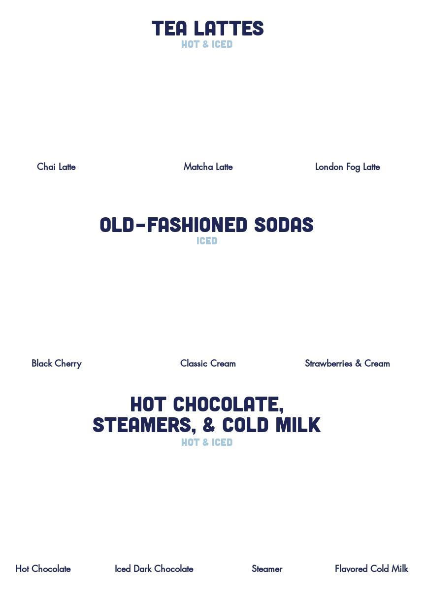 Parlor Doughnuts Menu