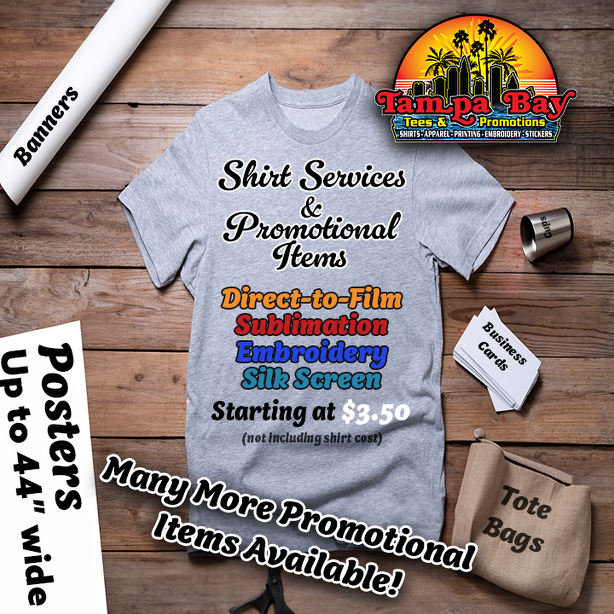 Tampa Bay Tees And Promos