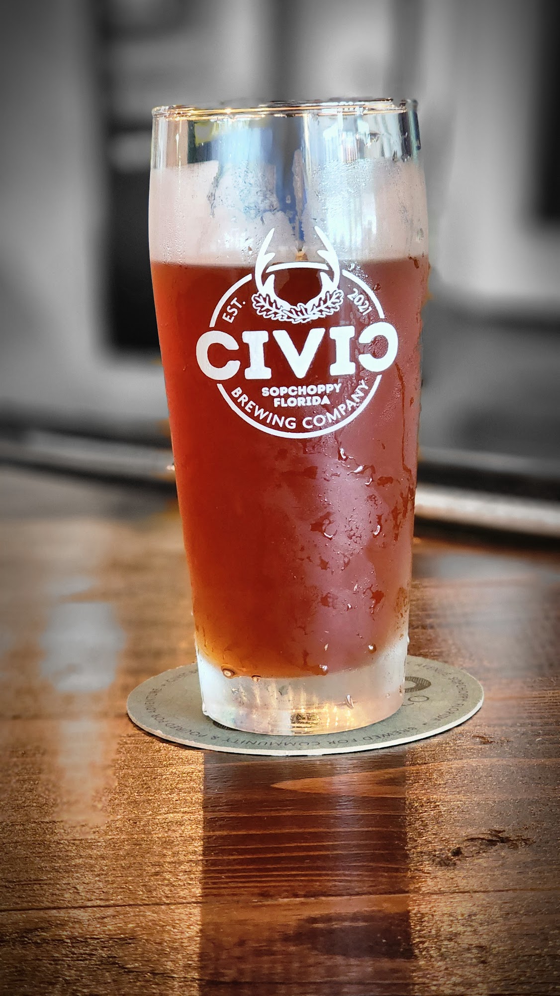 Civic Brewing Co. Menu