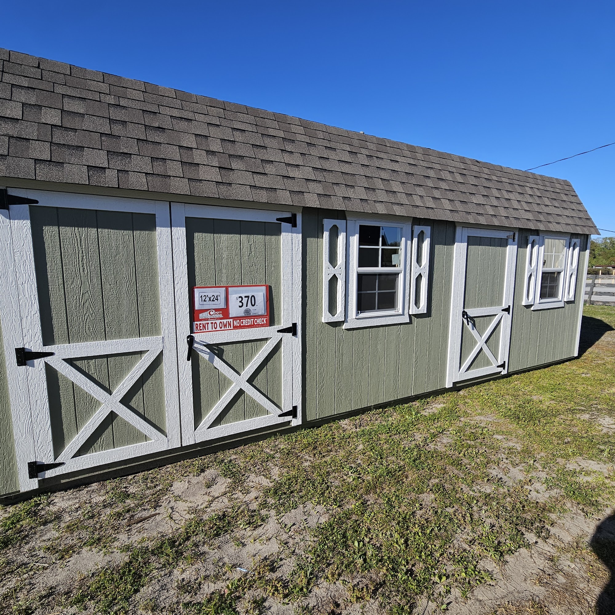 Cook Portable Warehouses - Leonard Truck Outfitters 12930 US-41, Spring Hill Florida 34610