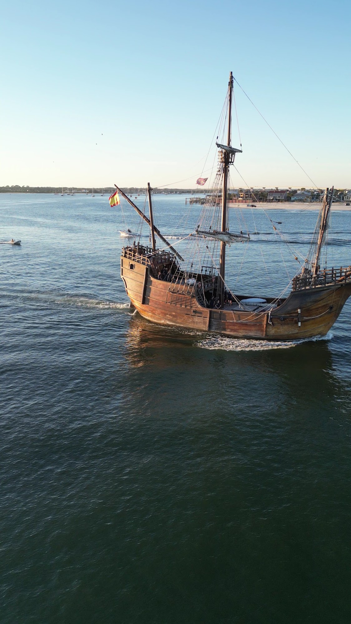 Black Raven Pirate Ship Menu