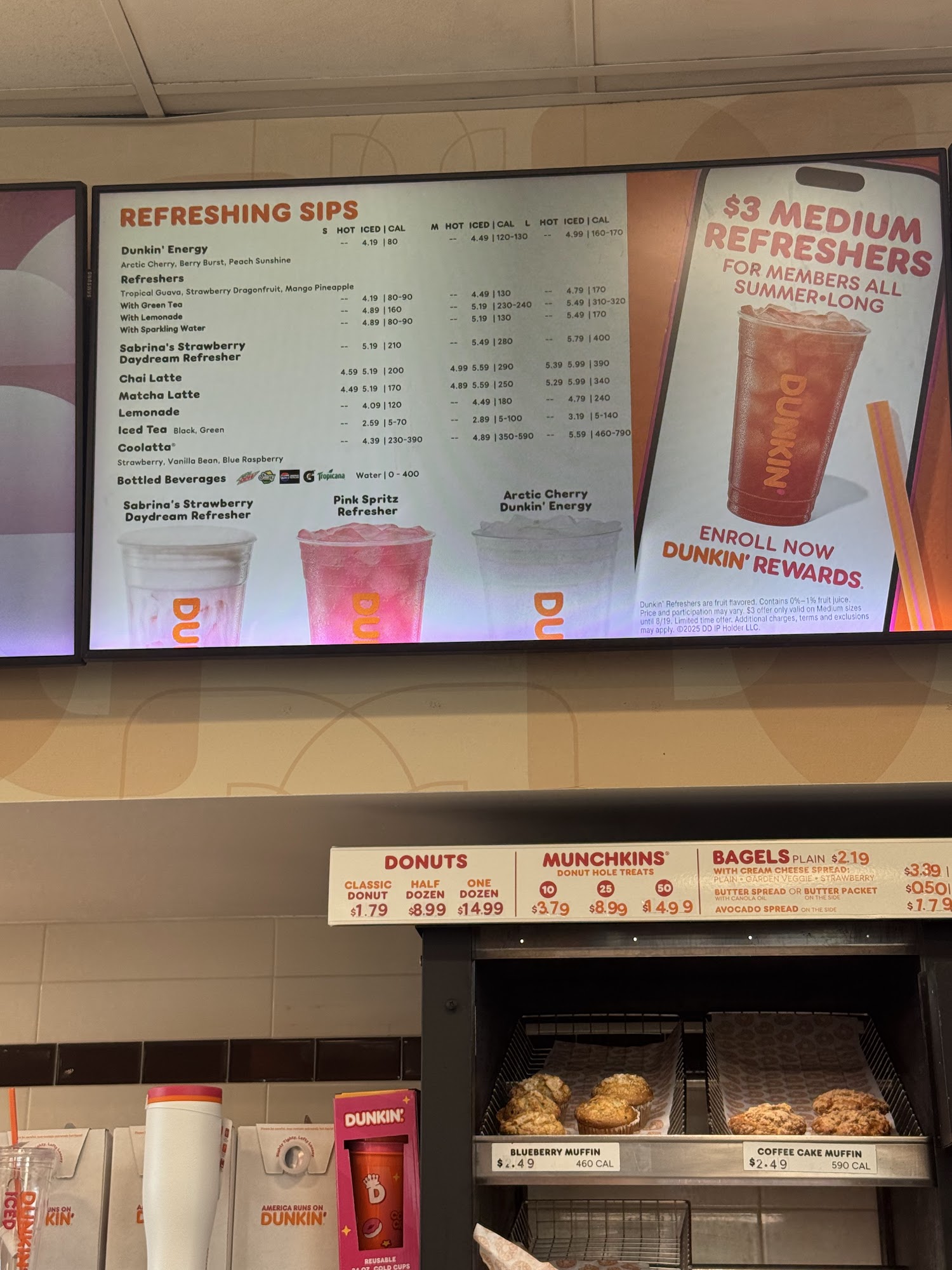 Dunkin' Menu