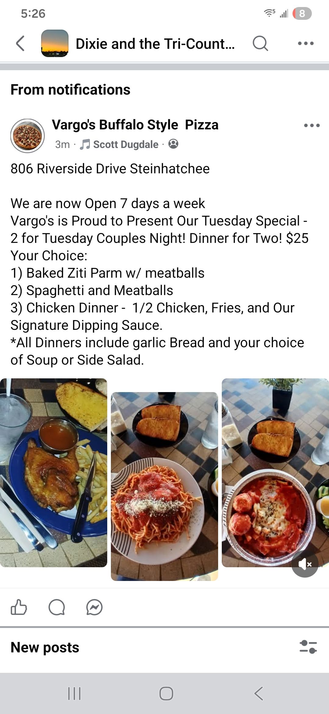 Photo credit: Facebook