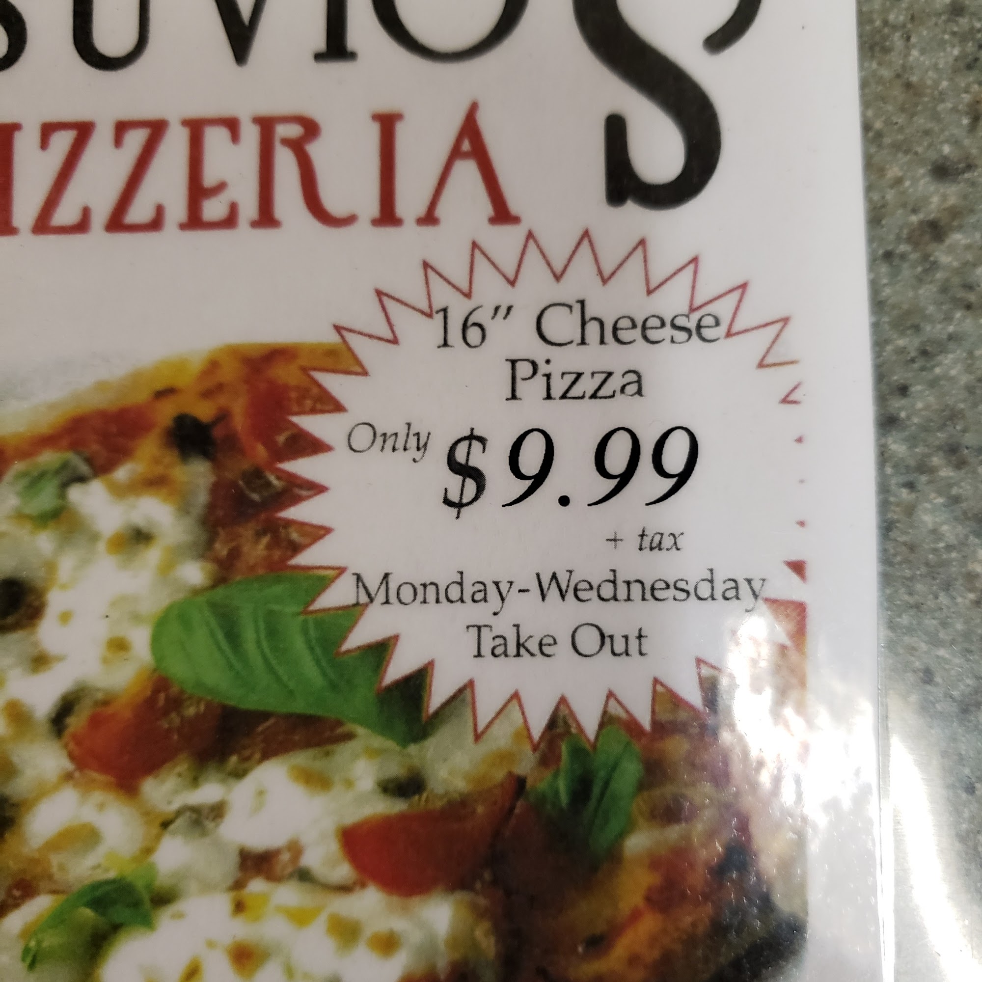 Vesuvio's Pizzeria Stuart