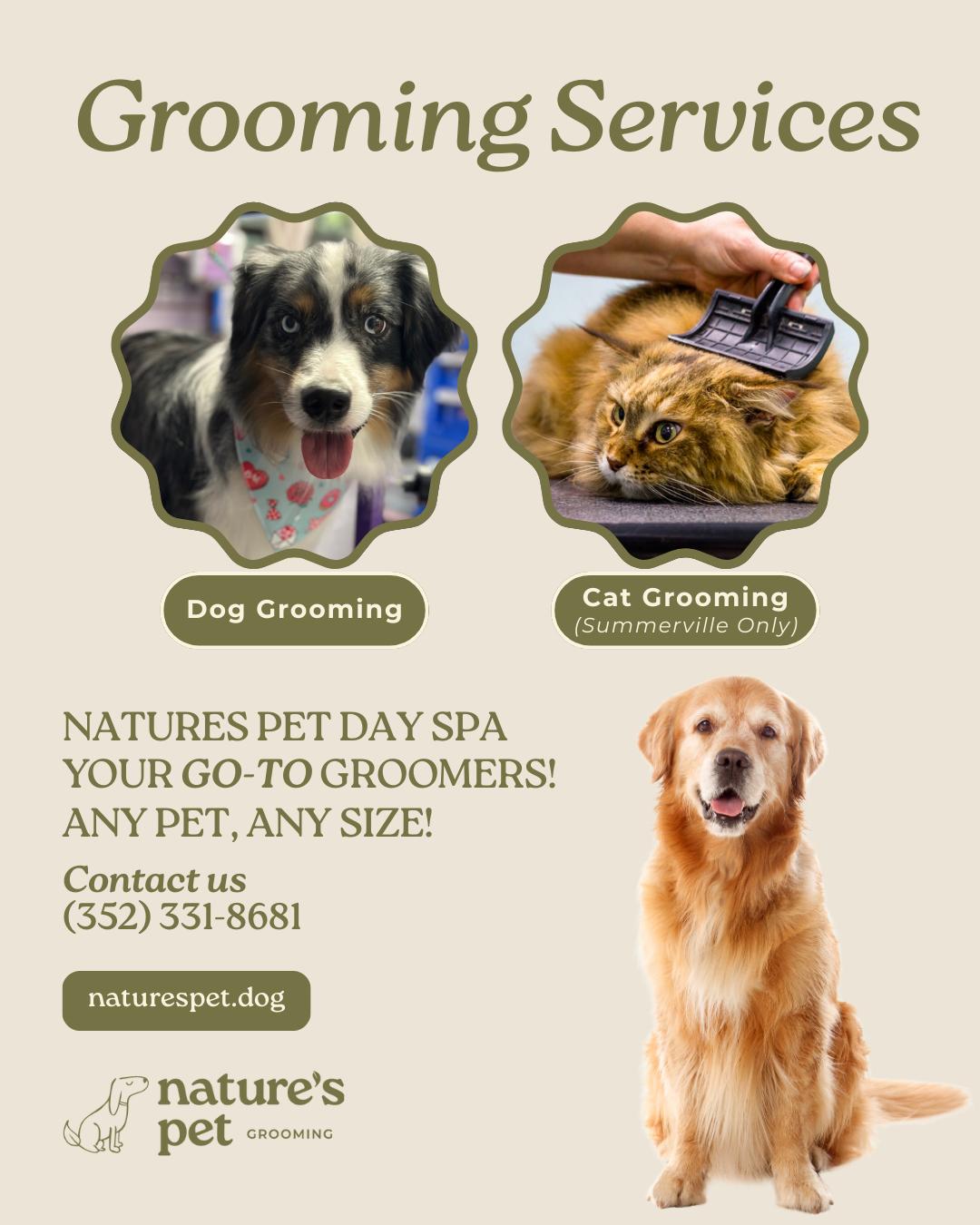 Nature's Pet Day Spa Summerfield