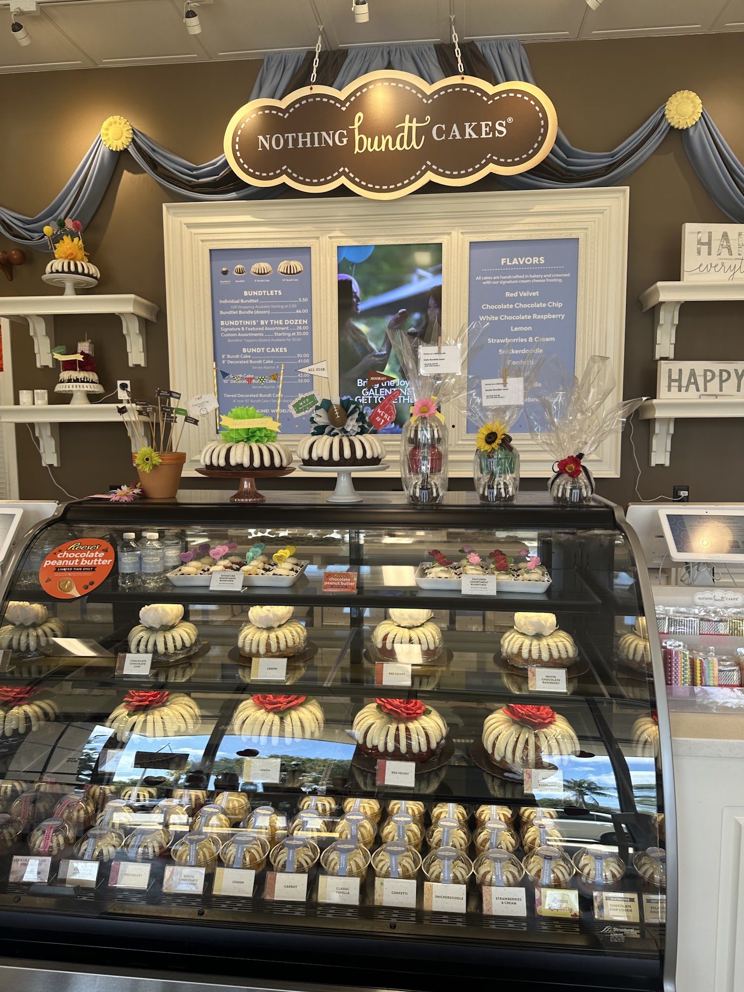 Nothing Bundt Cakes Menu