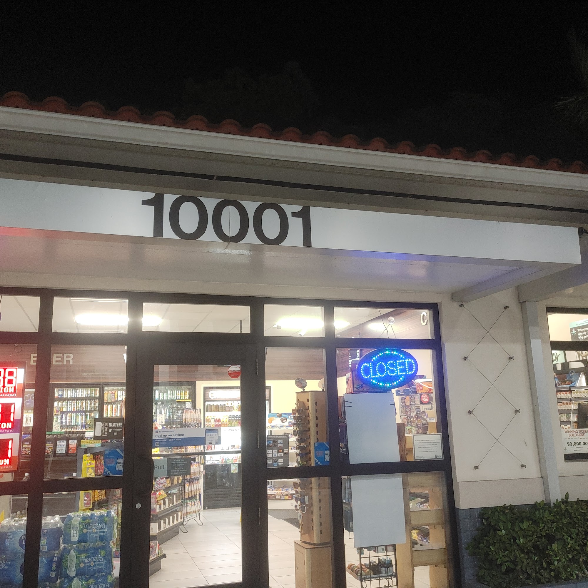 Chevron Gas Station Sunrise