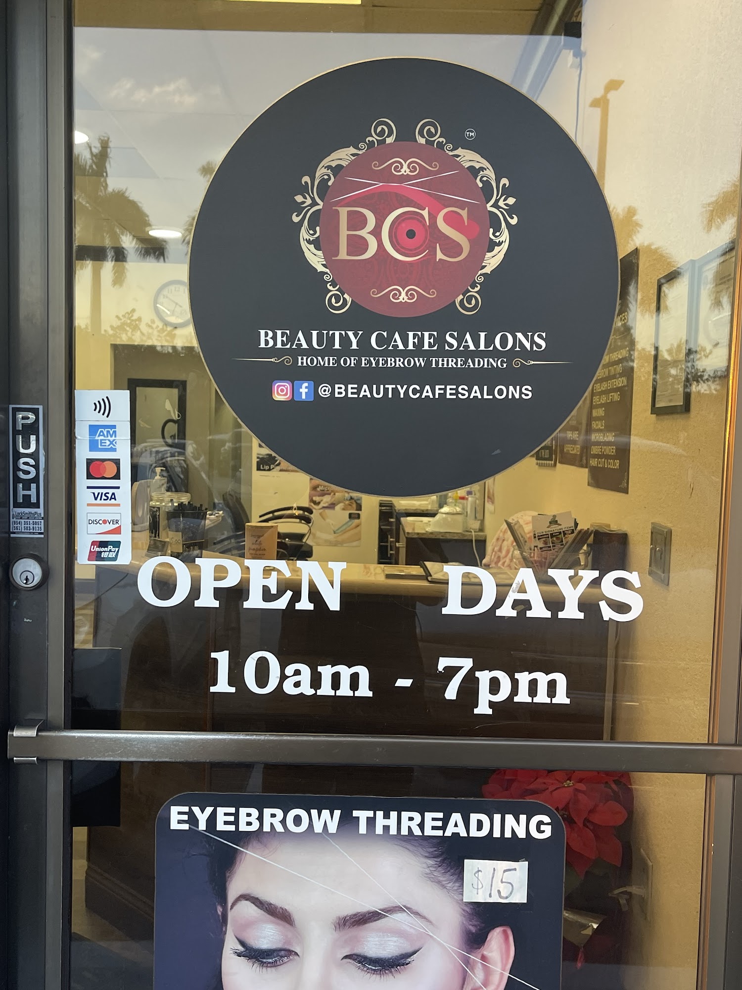 Beauty Cafe Salon Sunrise 11445 W Oakland Park Blvd, Sunrise Florida 33323