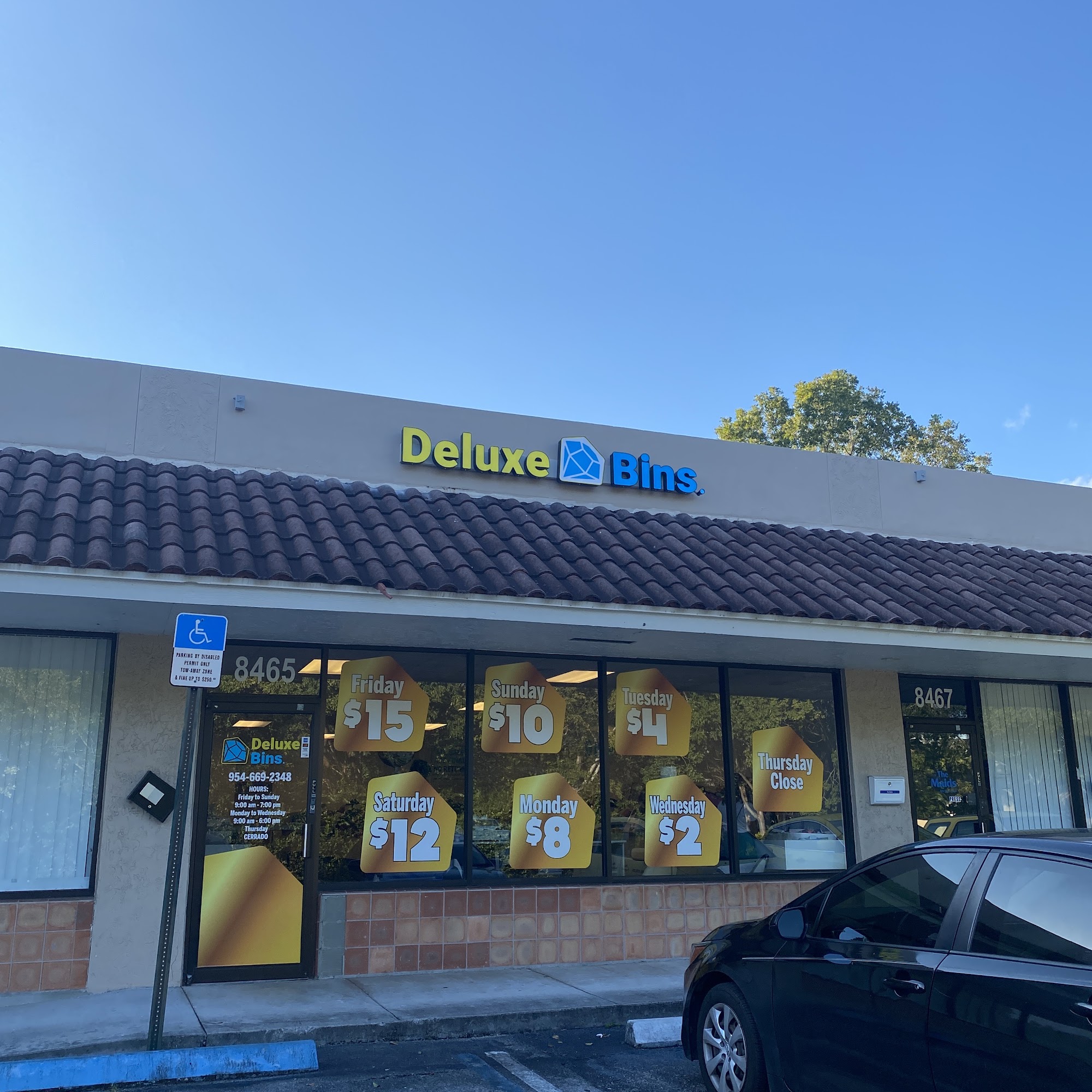 Deluxe Bins outlet