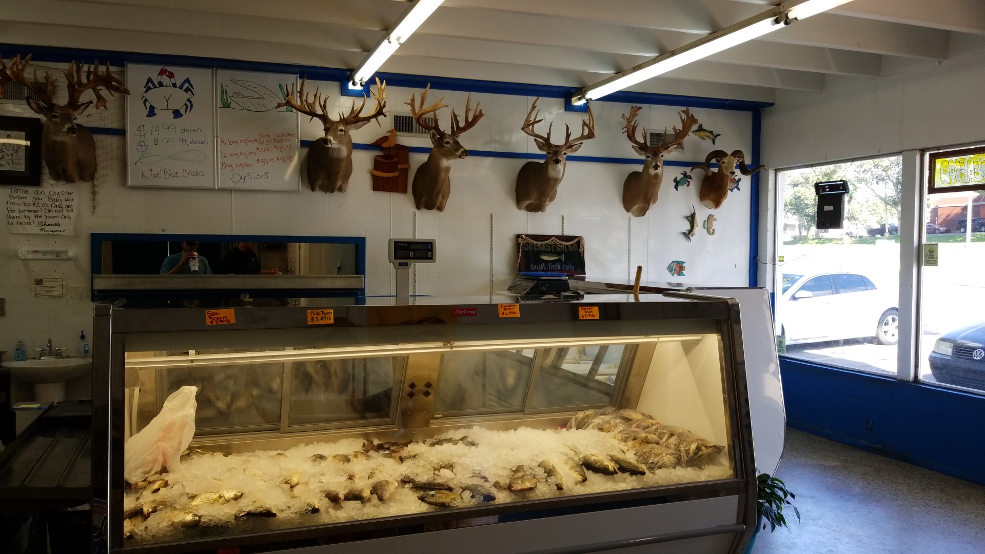 Spears Seafood Inc Menu