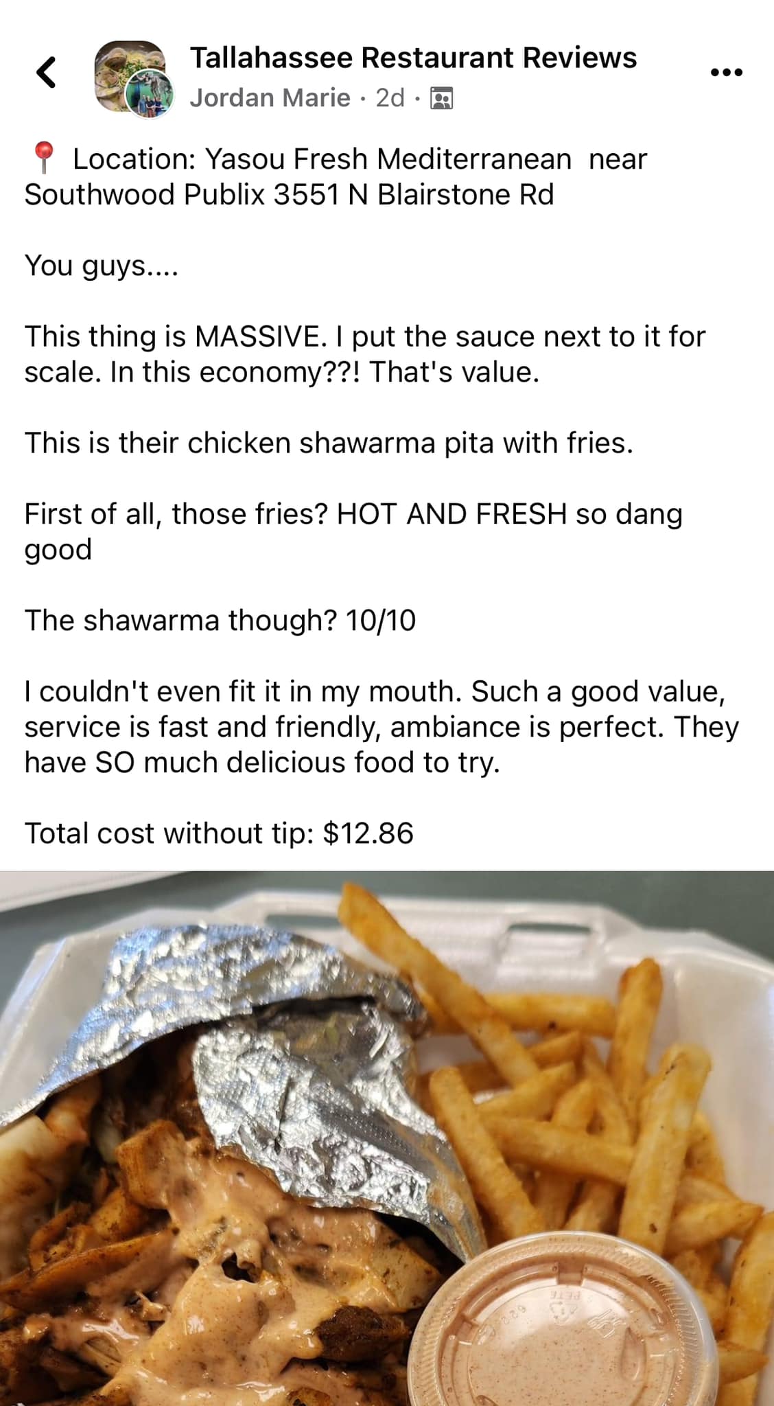 Photo credit: Facebook