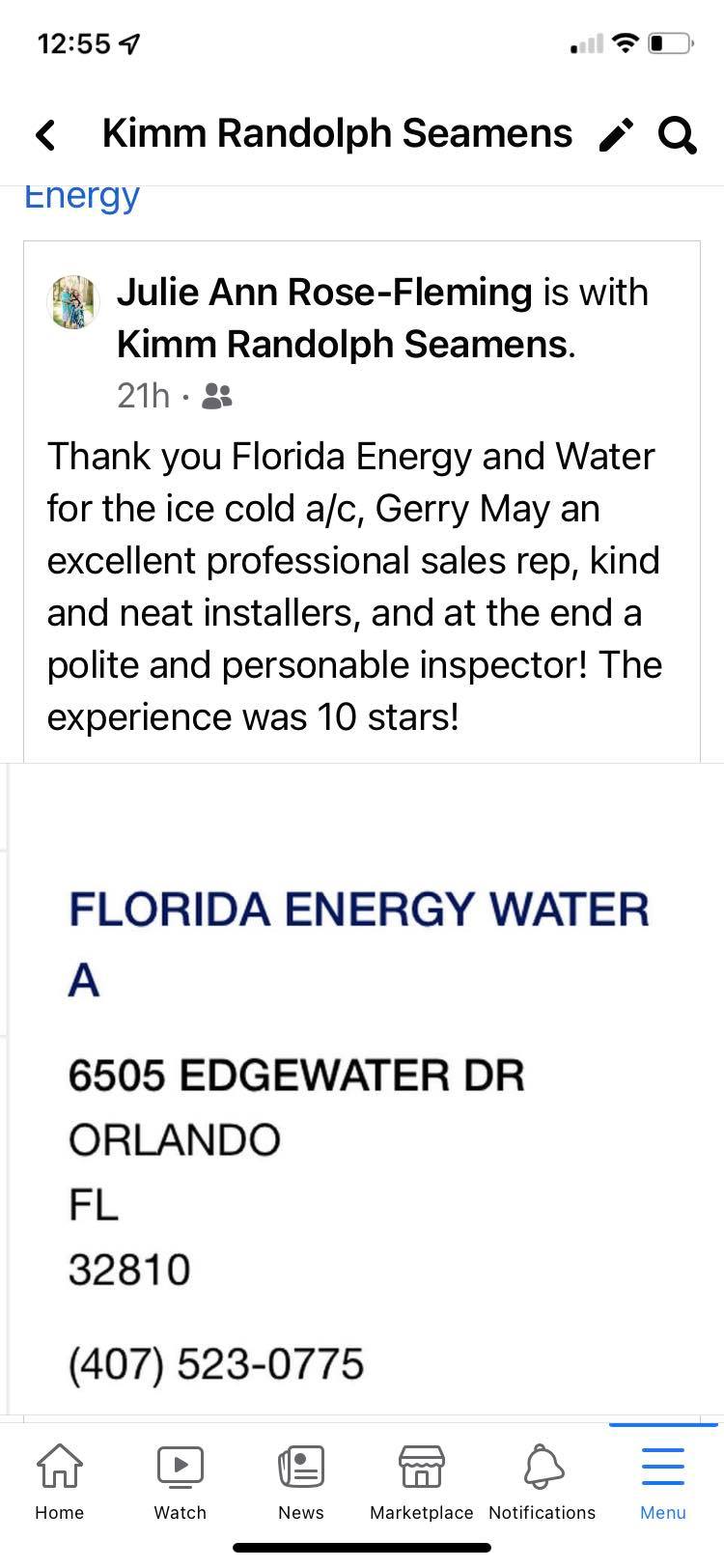 Florida Energy Water & Air