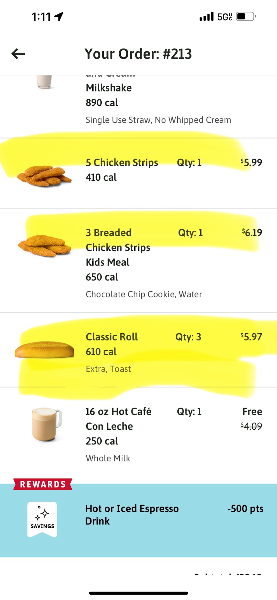 Wawa Menu