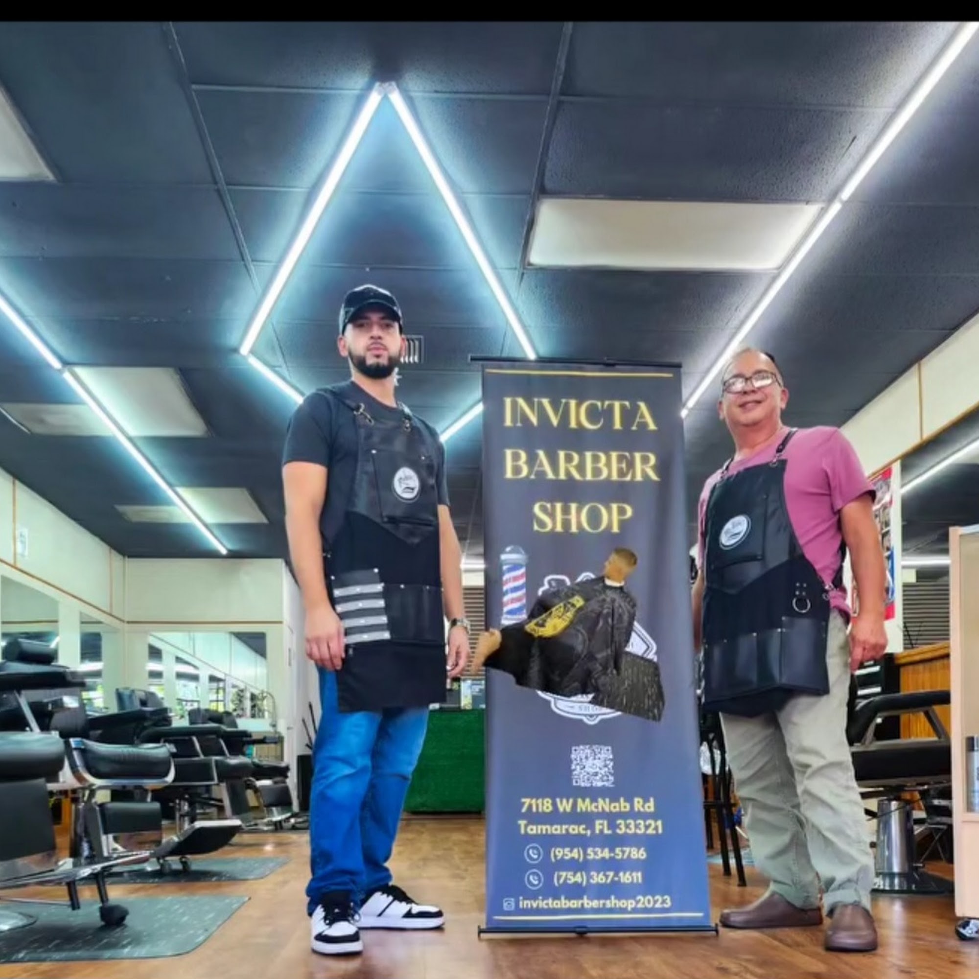 Invicta Barber Shop 7118 W McNab Rd, Tamarac Florida 33321