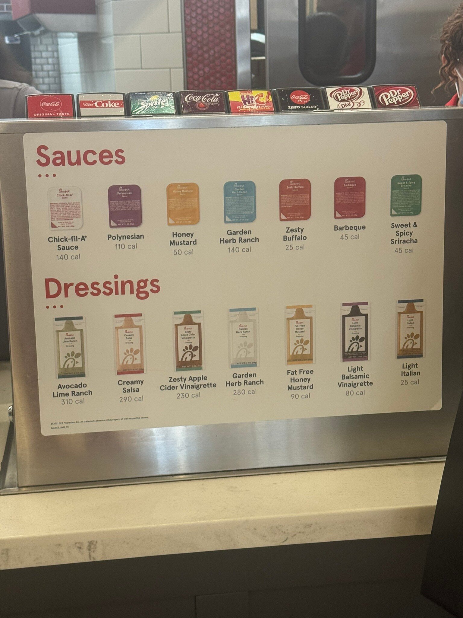 Chick-fil-A Menu
