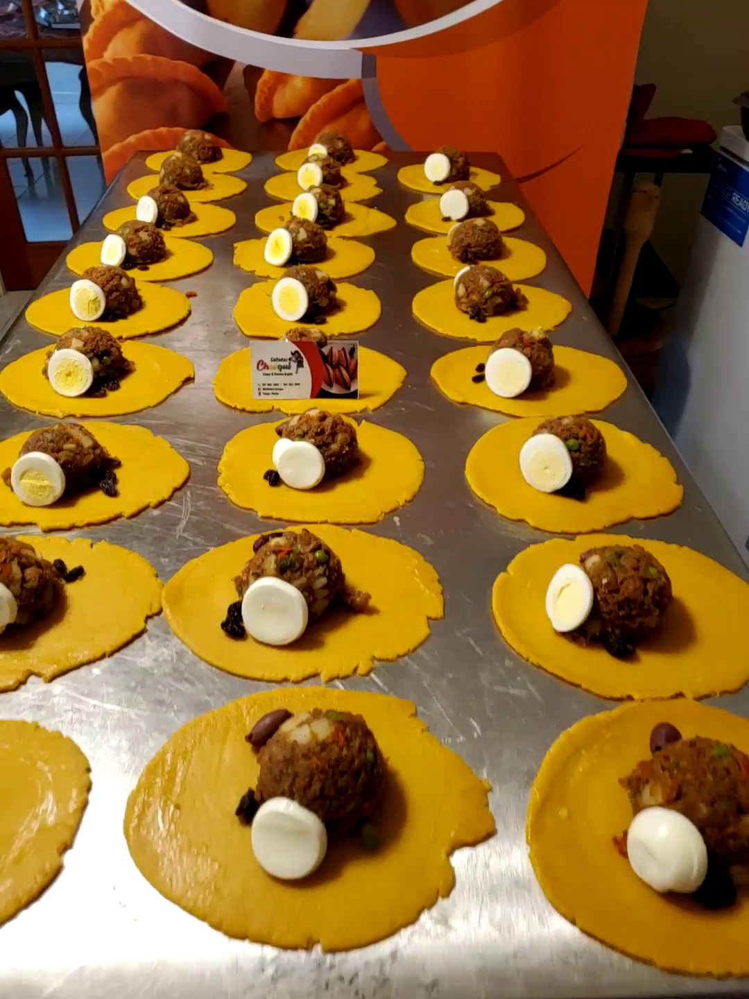 Salteñas Chasqui Menu