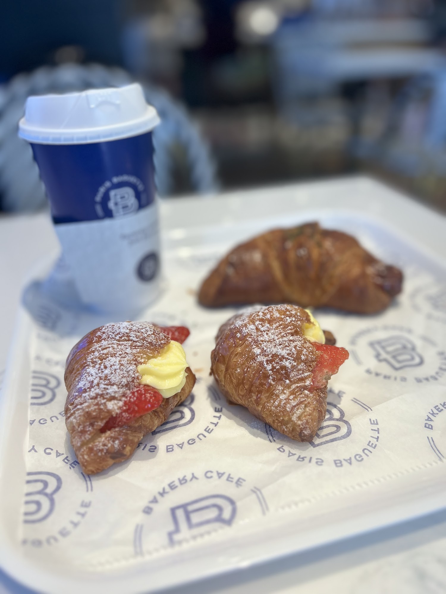 Paris Baguette Menu