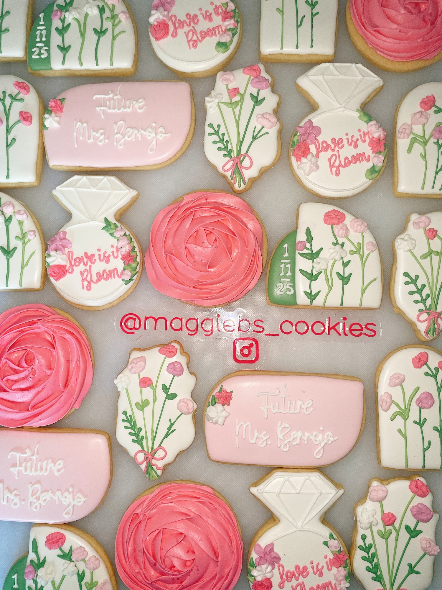 Maggie B's Cookies Menu