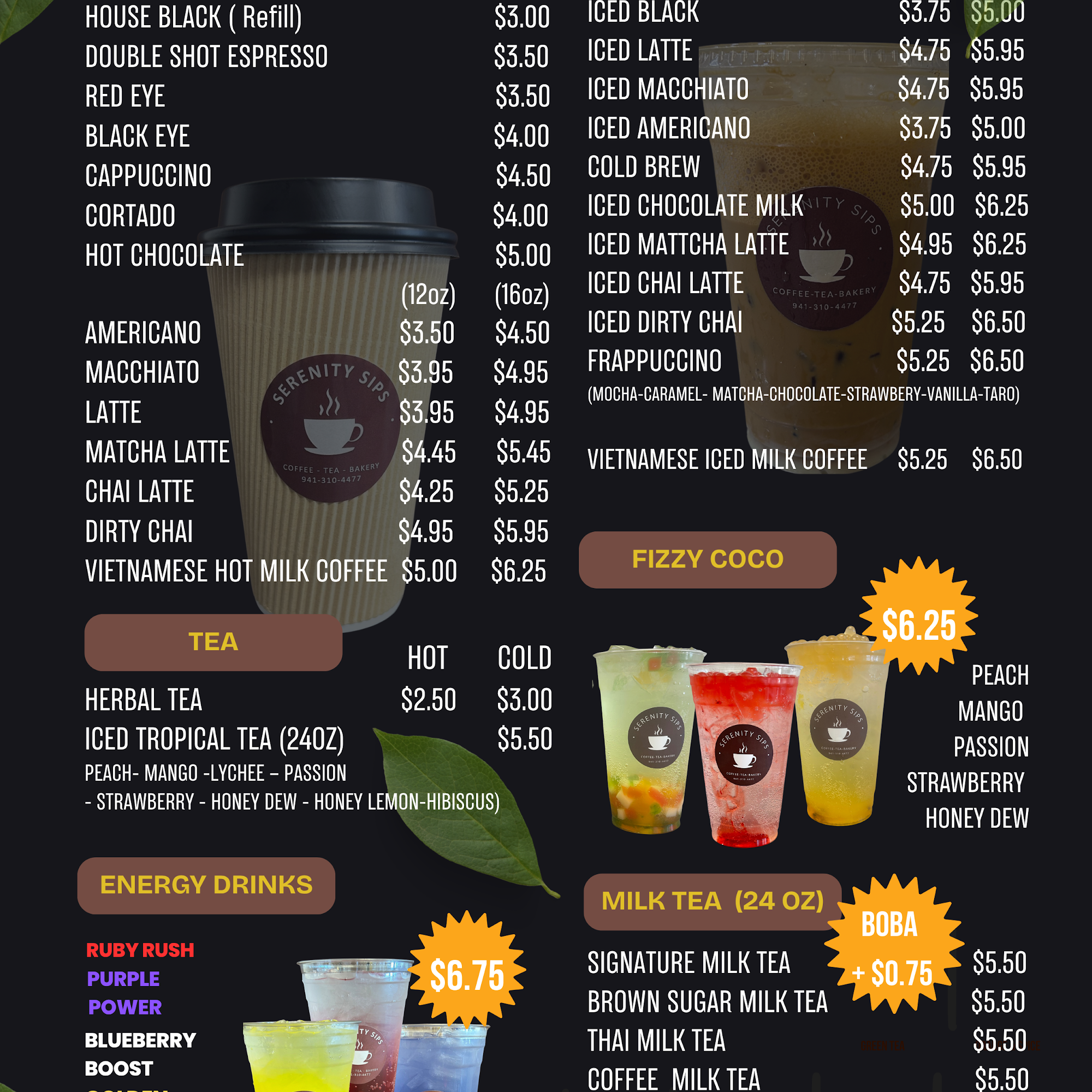 Serenity Sips - Coffee, Boba, Bakery Venice