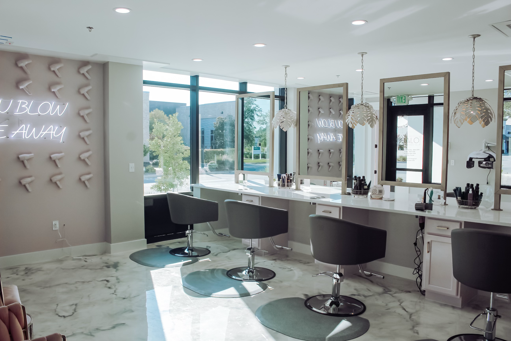 Halo Salon and Blowout Bar 30a 26 Origins Main St Suite 102, Watersound Florida 32461