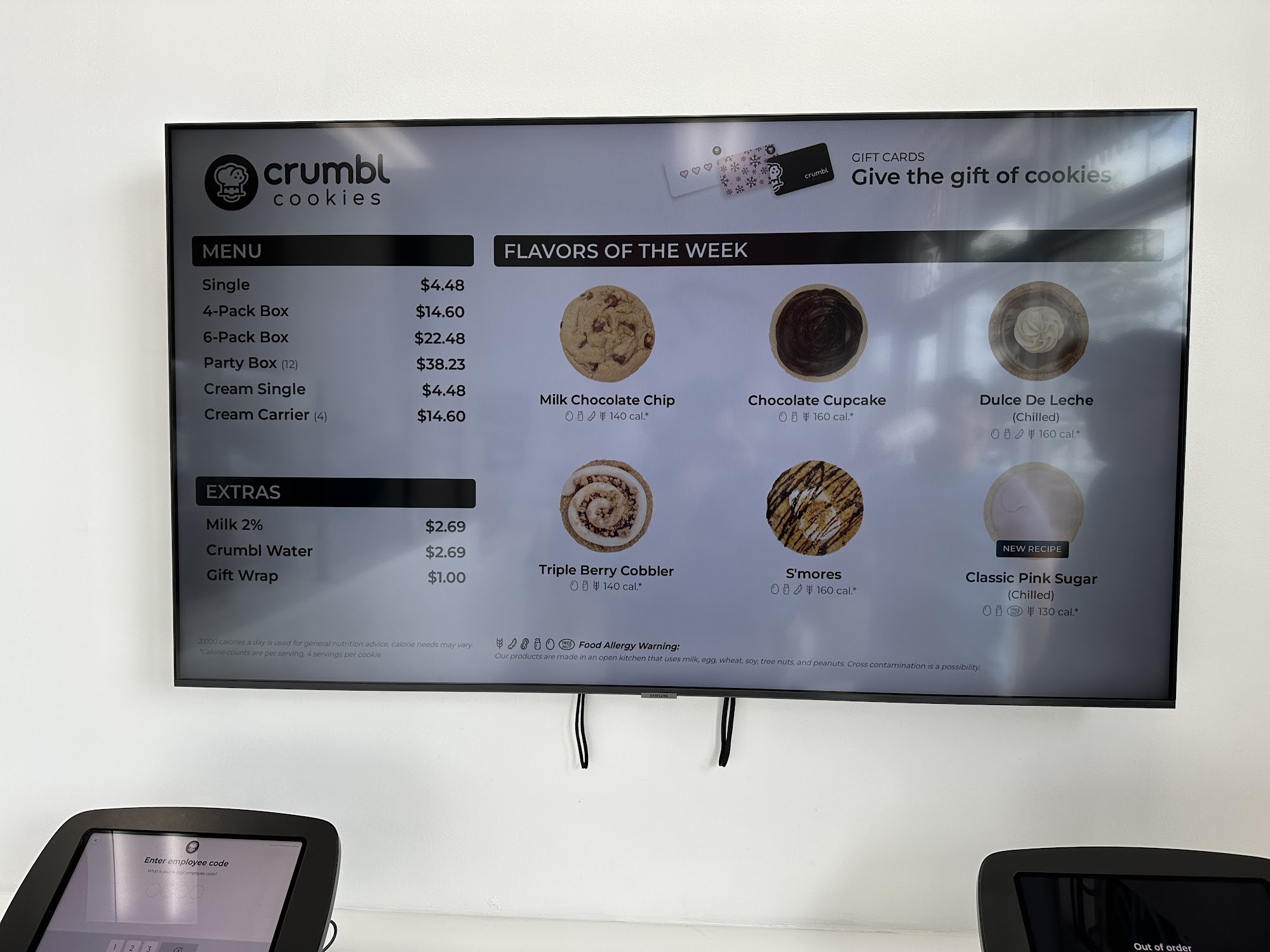 Crumbl - Hammock Landing Menu