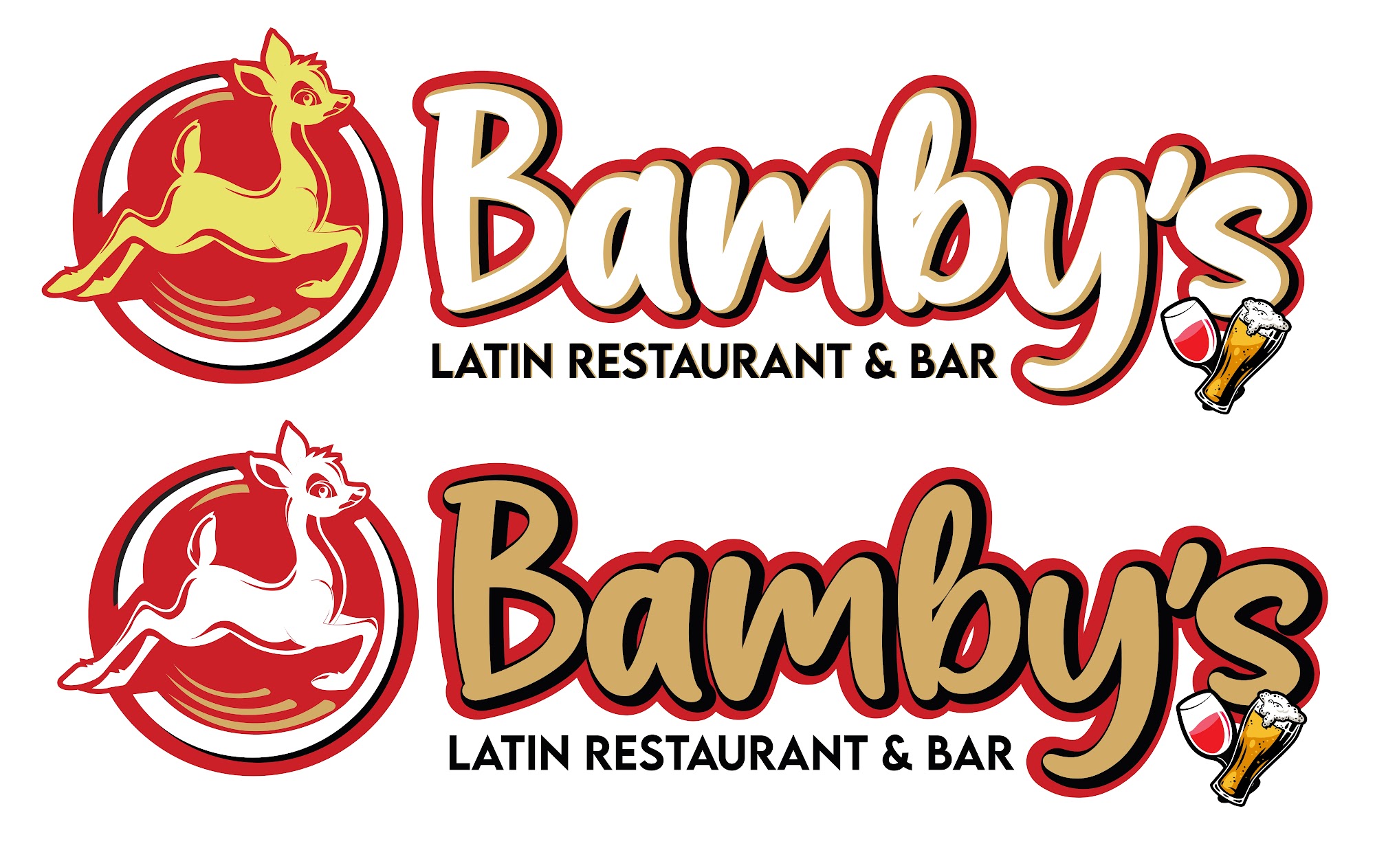 Latin food Restaurant Menu