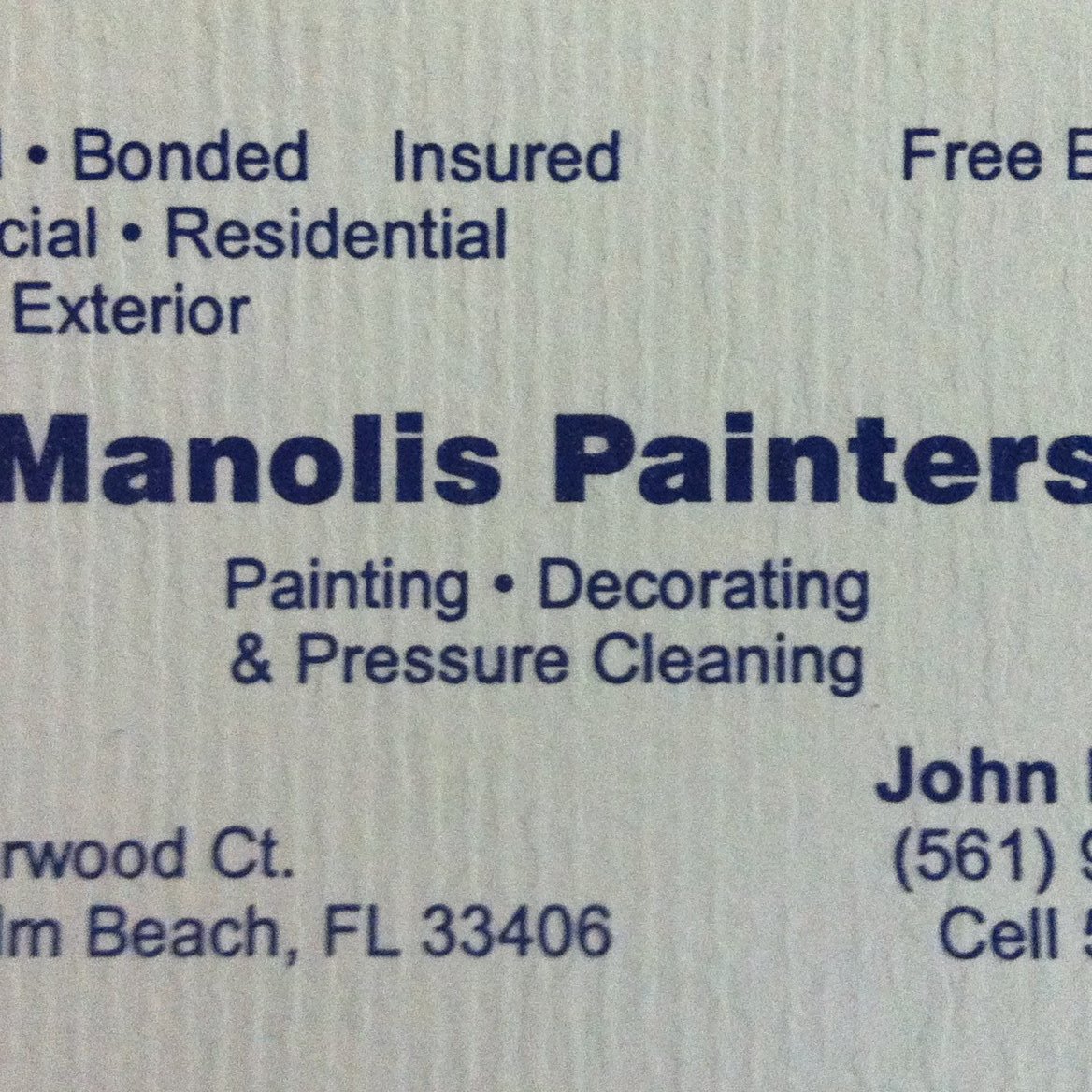 Manolis Painters Inc