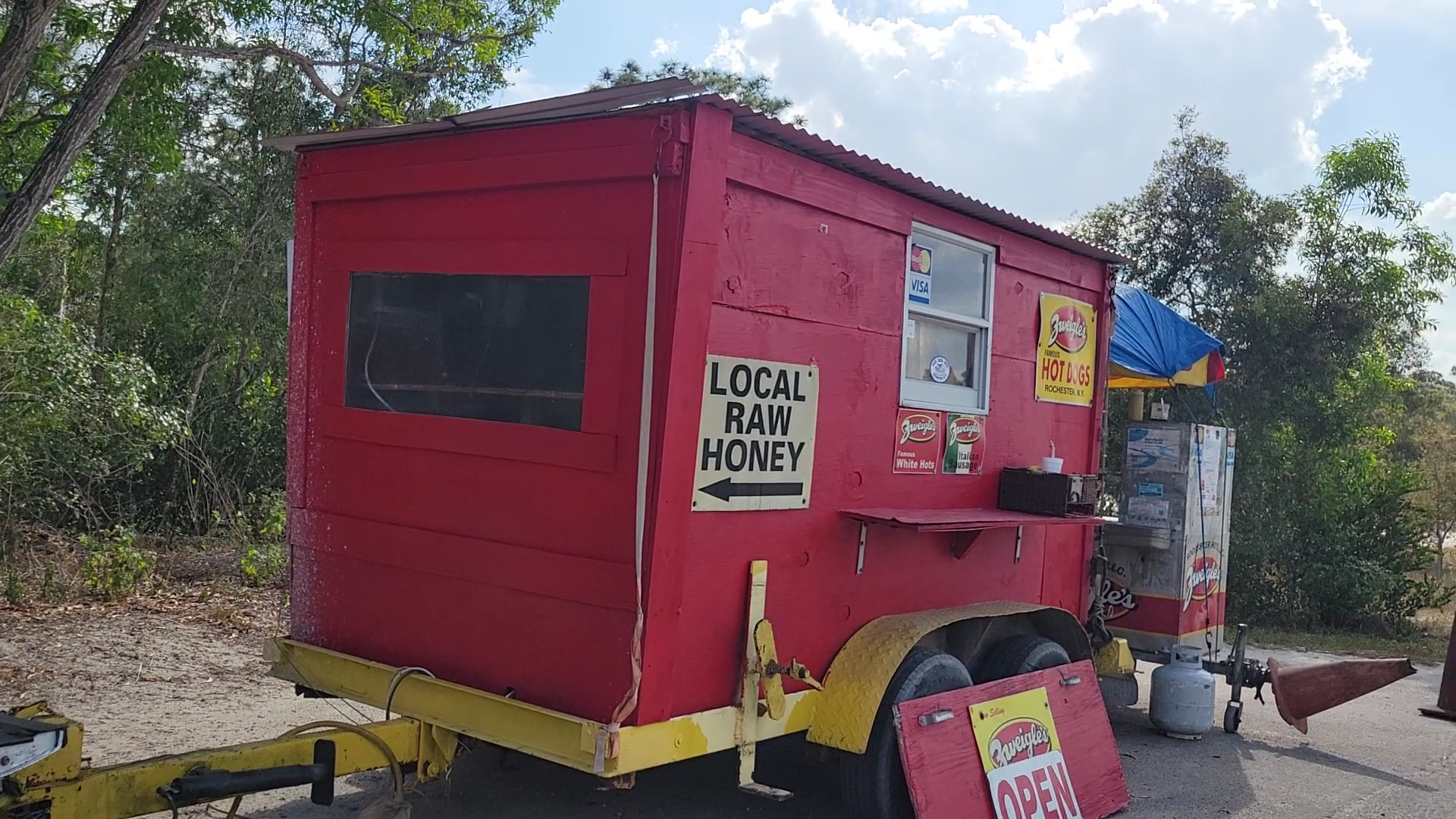 Rochester Hots - Hot Dogs and Local Honey Menu