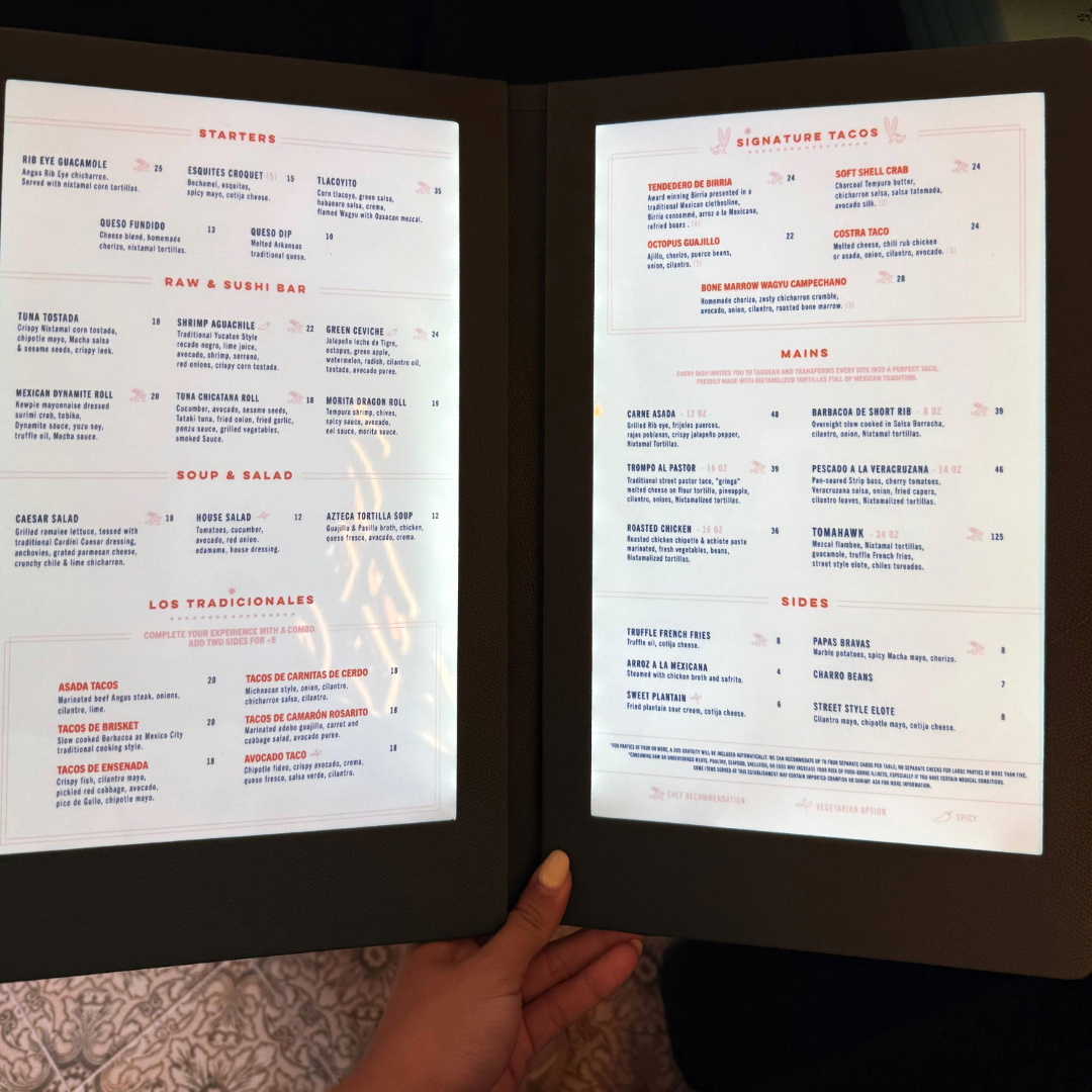 Tacos del Cartel - West Palm Beach Menu