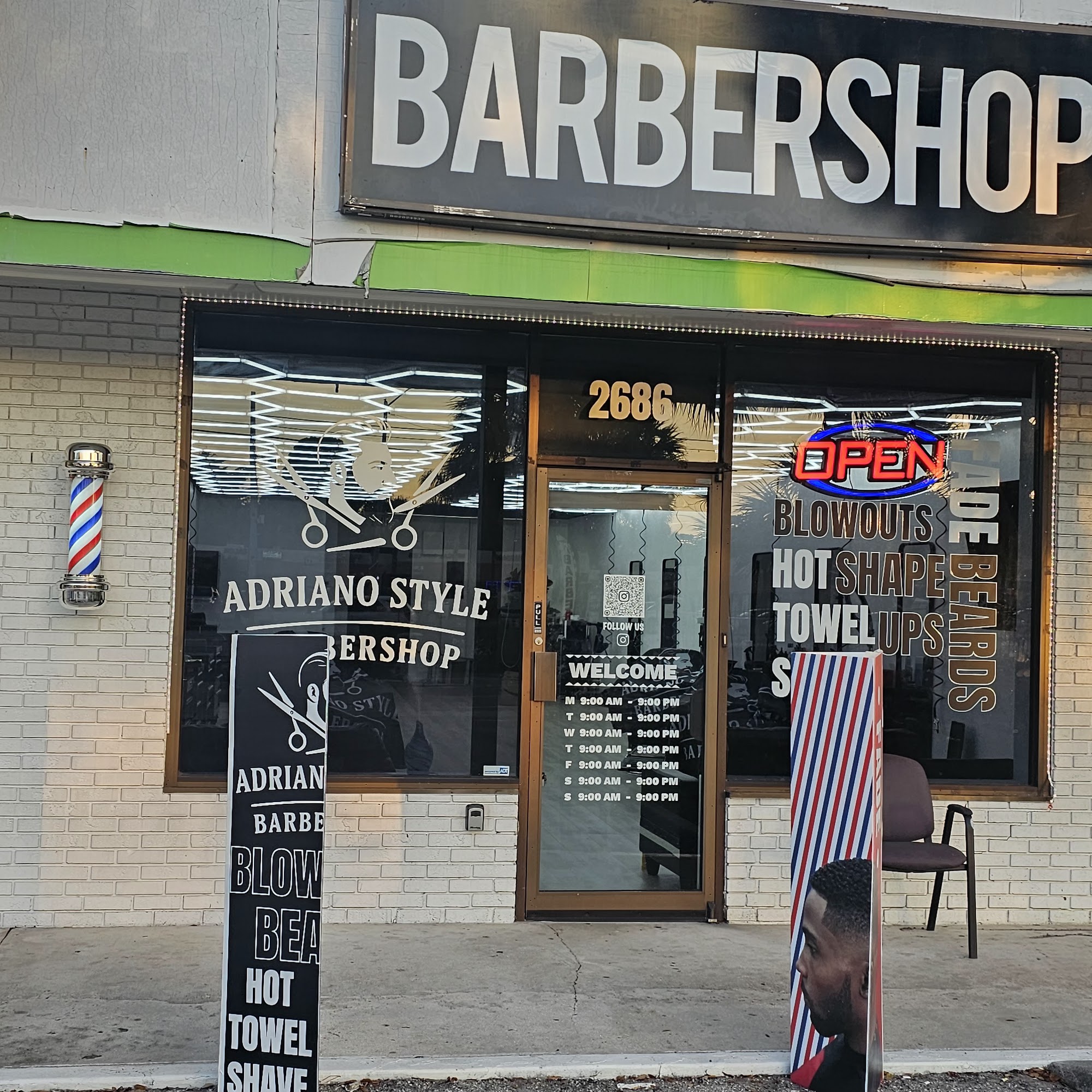 AdrianoStyle BarberShop 2686 N Military Trl, West Palm Beach Florida 33409