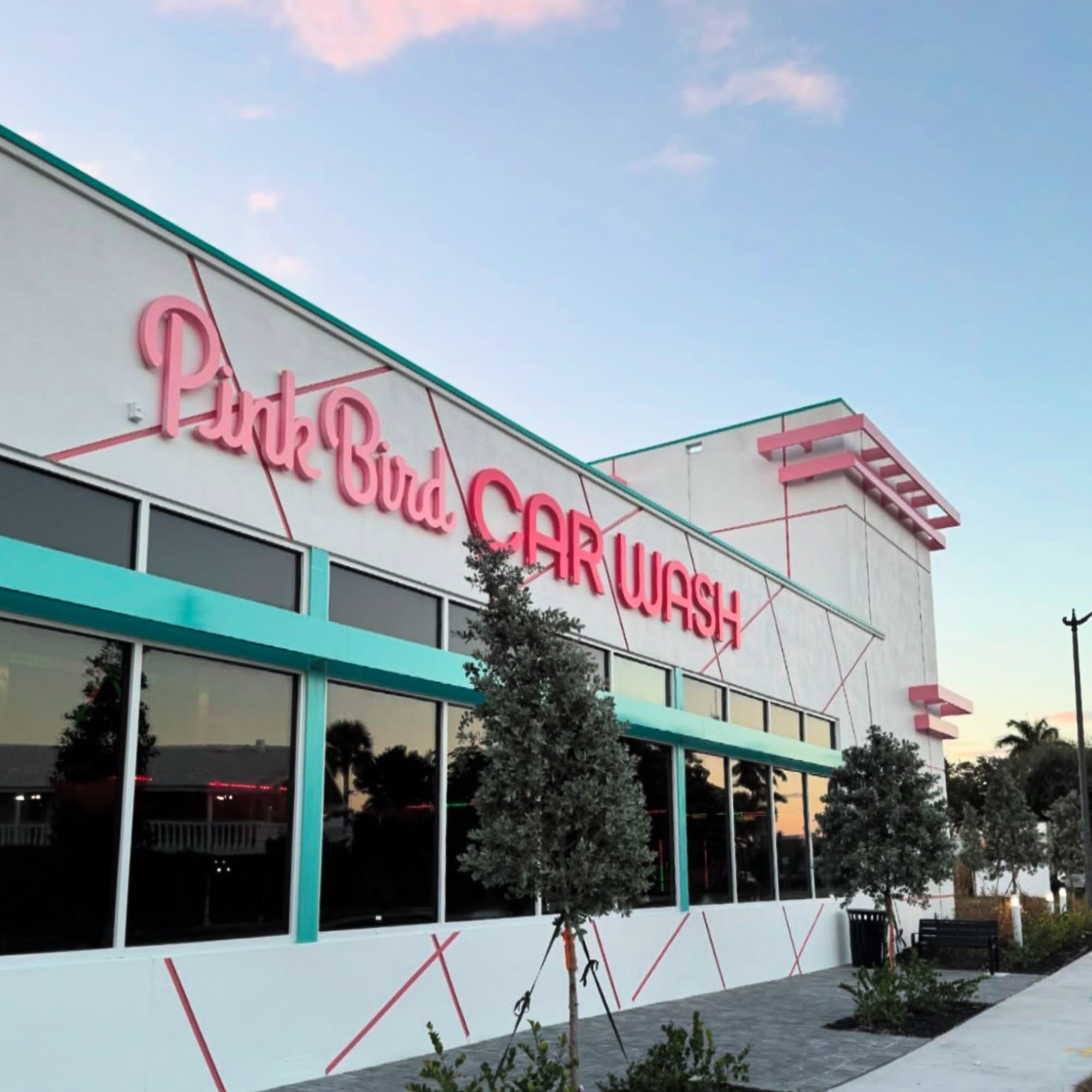 Pink Bird Car Wash West Palm Beach