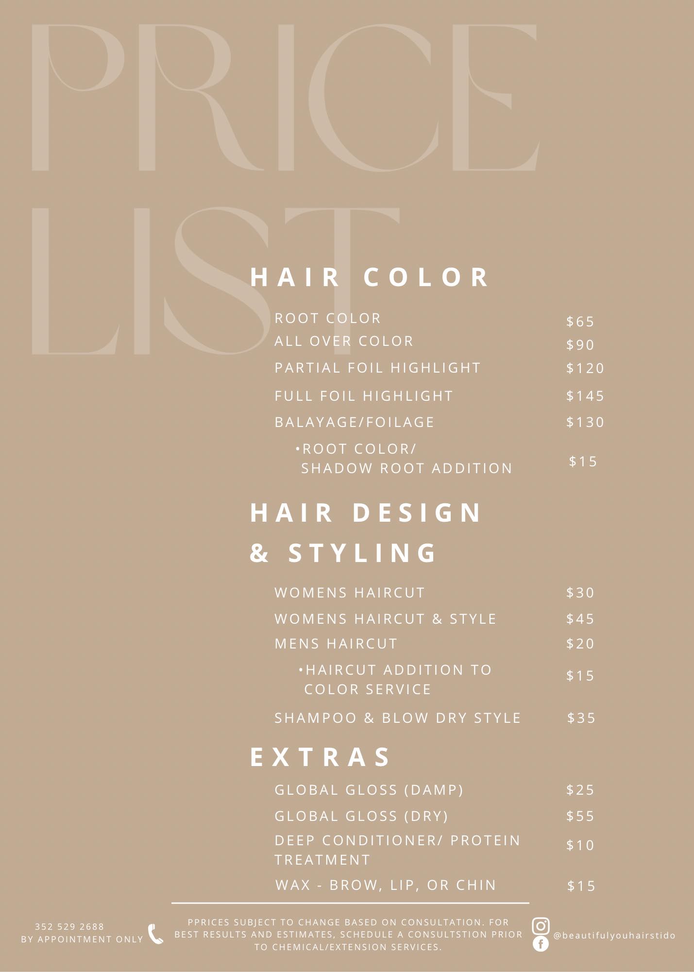 Beautiful You Hair Studio